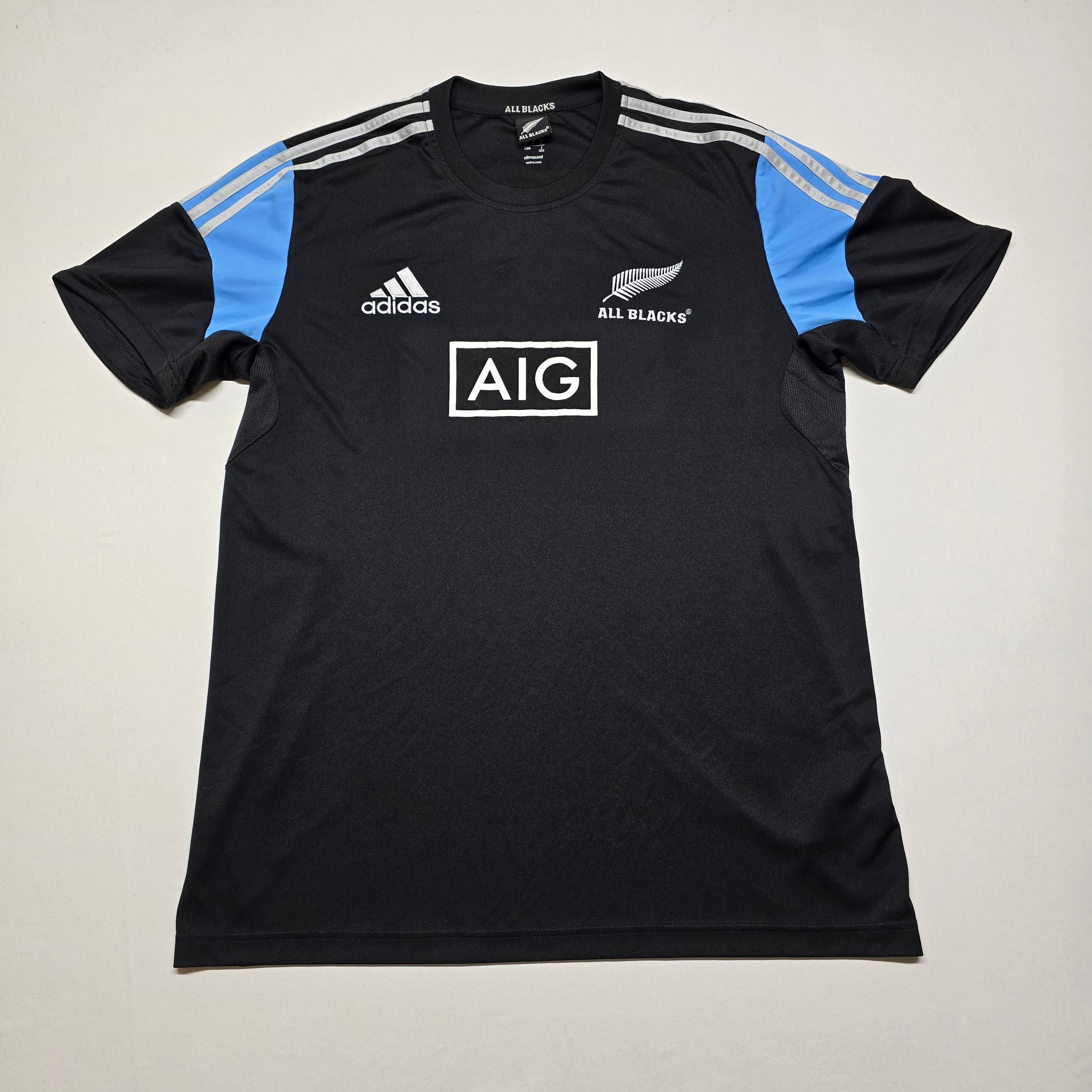 All Blacks 2013/14 Training T-Shirt - D9/Large-XL