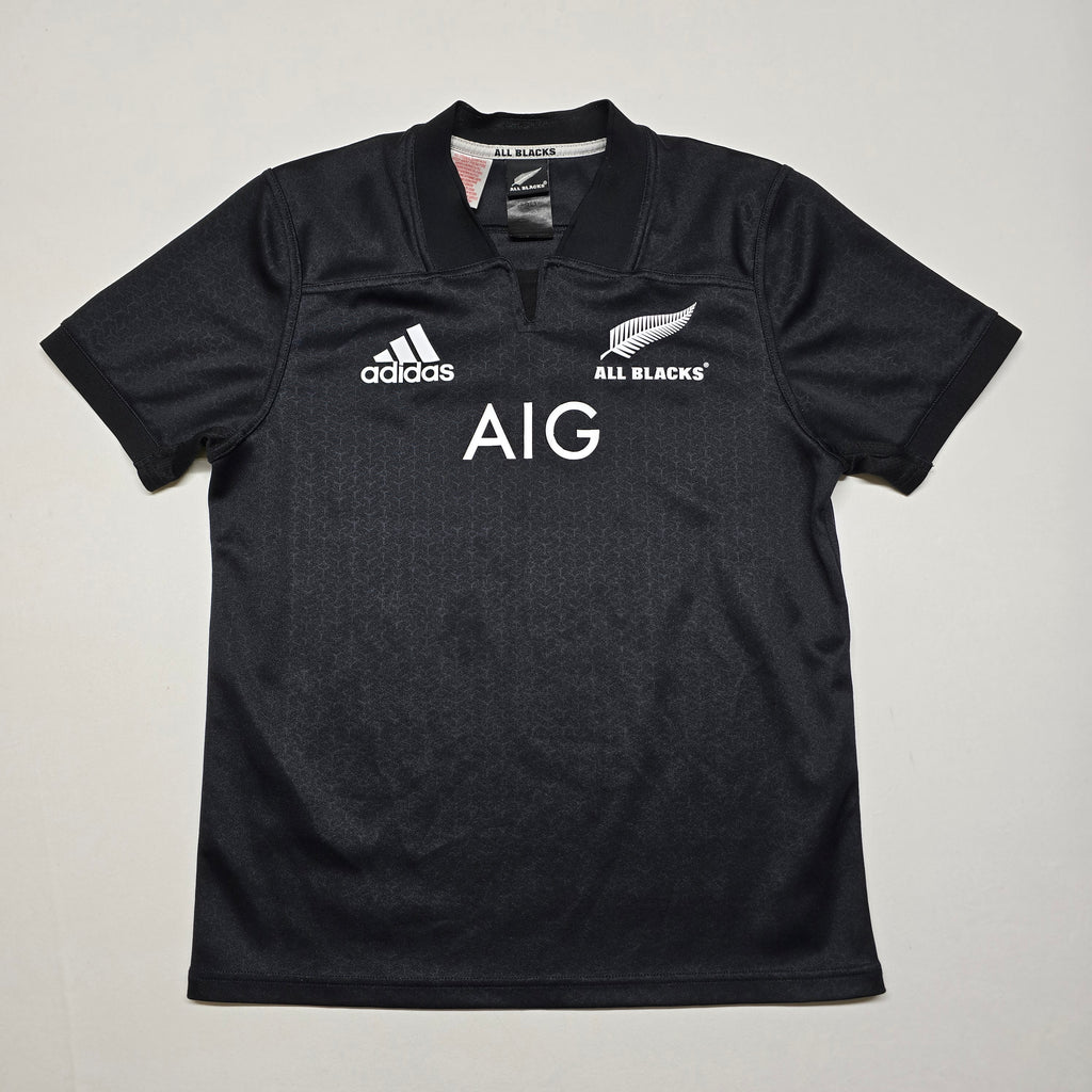 All Blacks 2017/18 Home Jersey - 13/14YRS