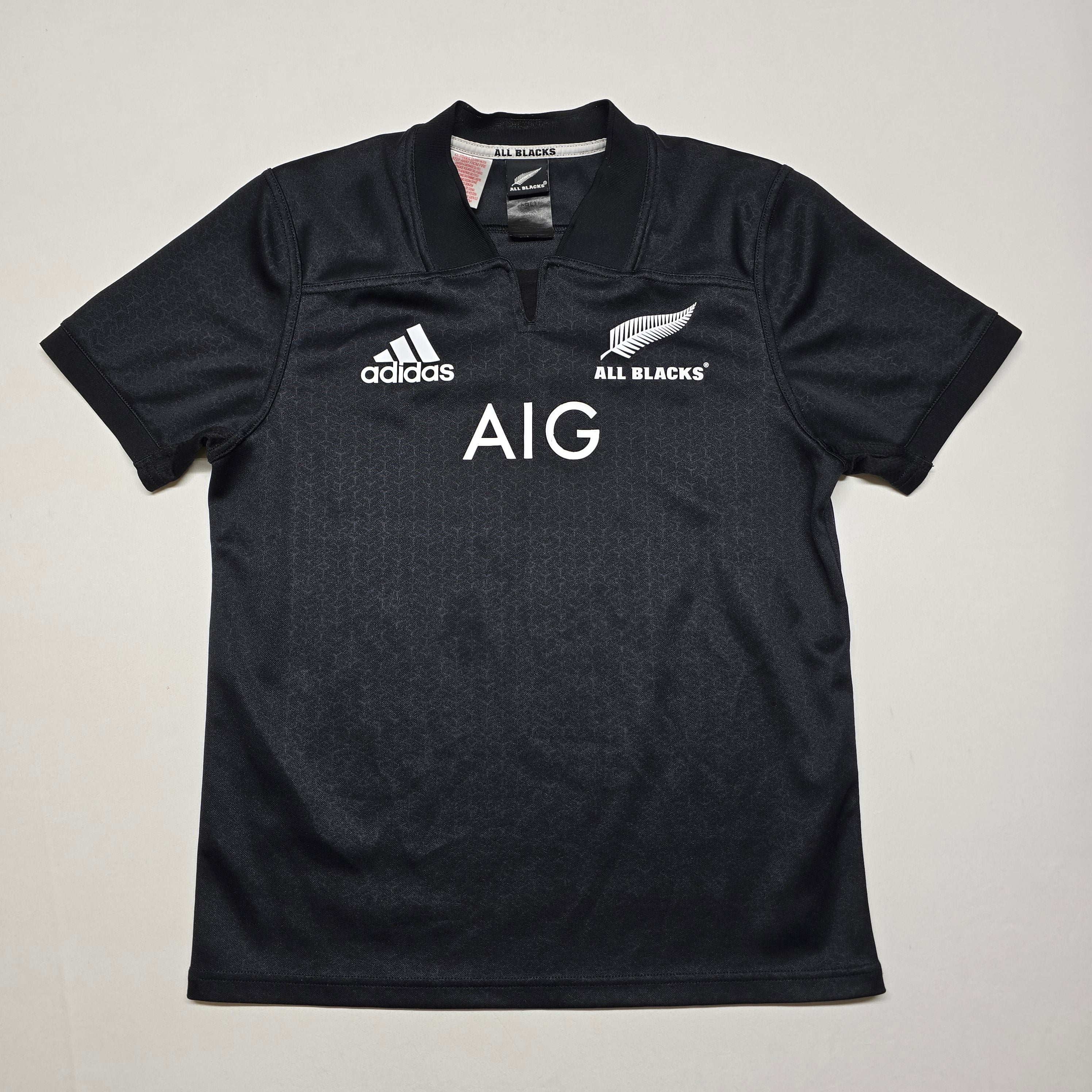 All Blacks 2017/18 Home Jersey - 13/14YRS