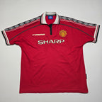 Manchester United 1998/99 Home Shirt - 2XL