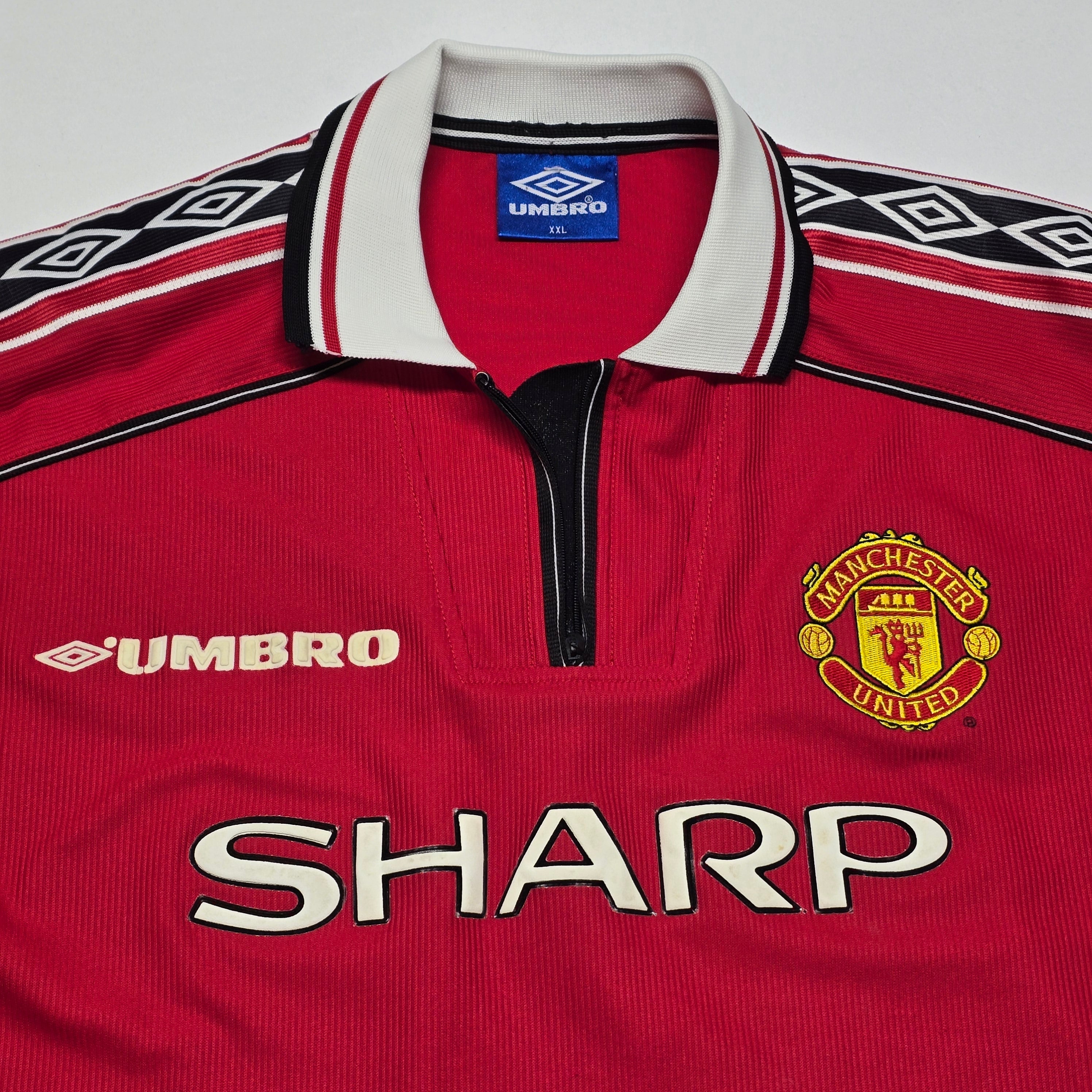 Manchester United 1998/99 Home Shirt - 2XL