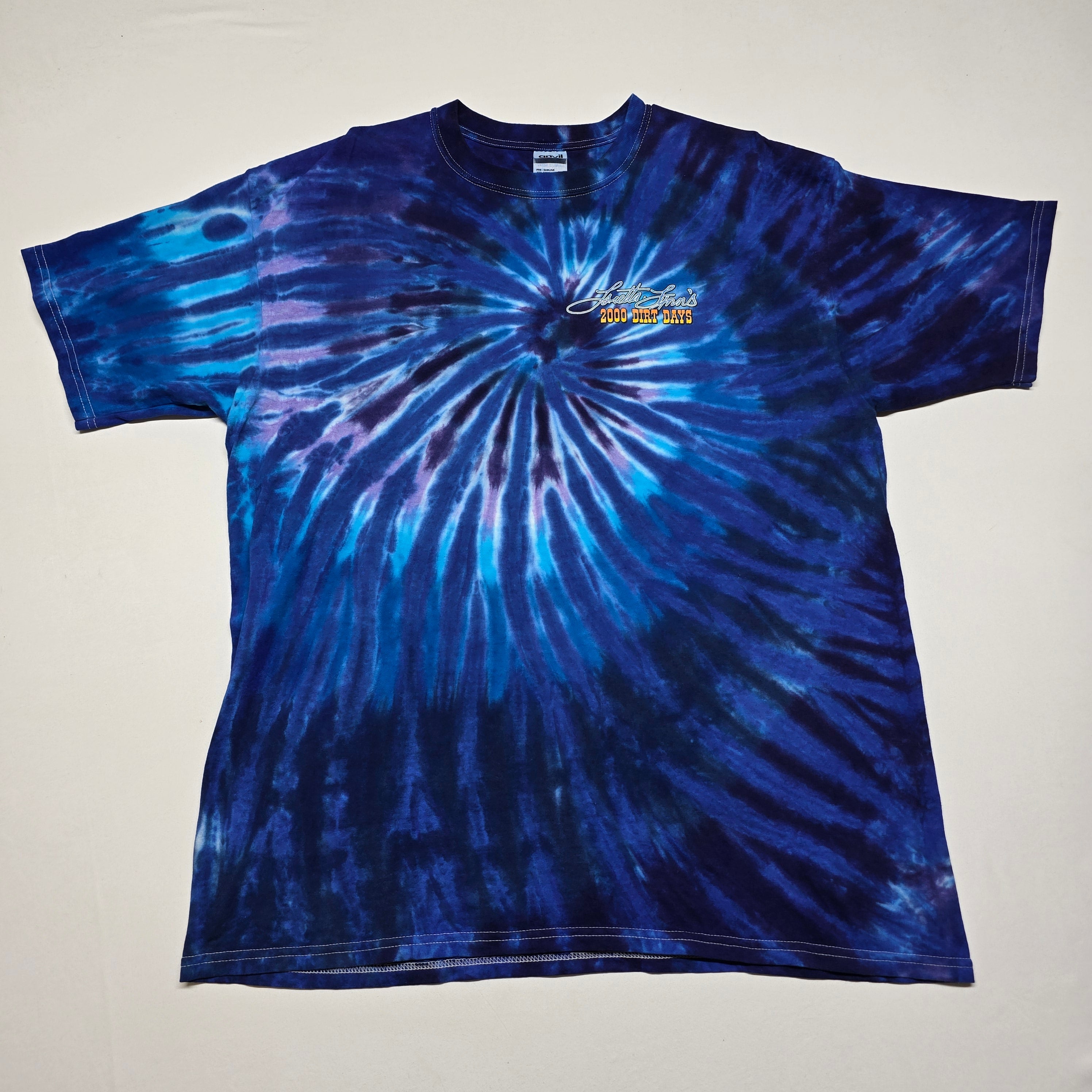 Vintage 2000's Tie Dye  T-Shirt - 2XL