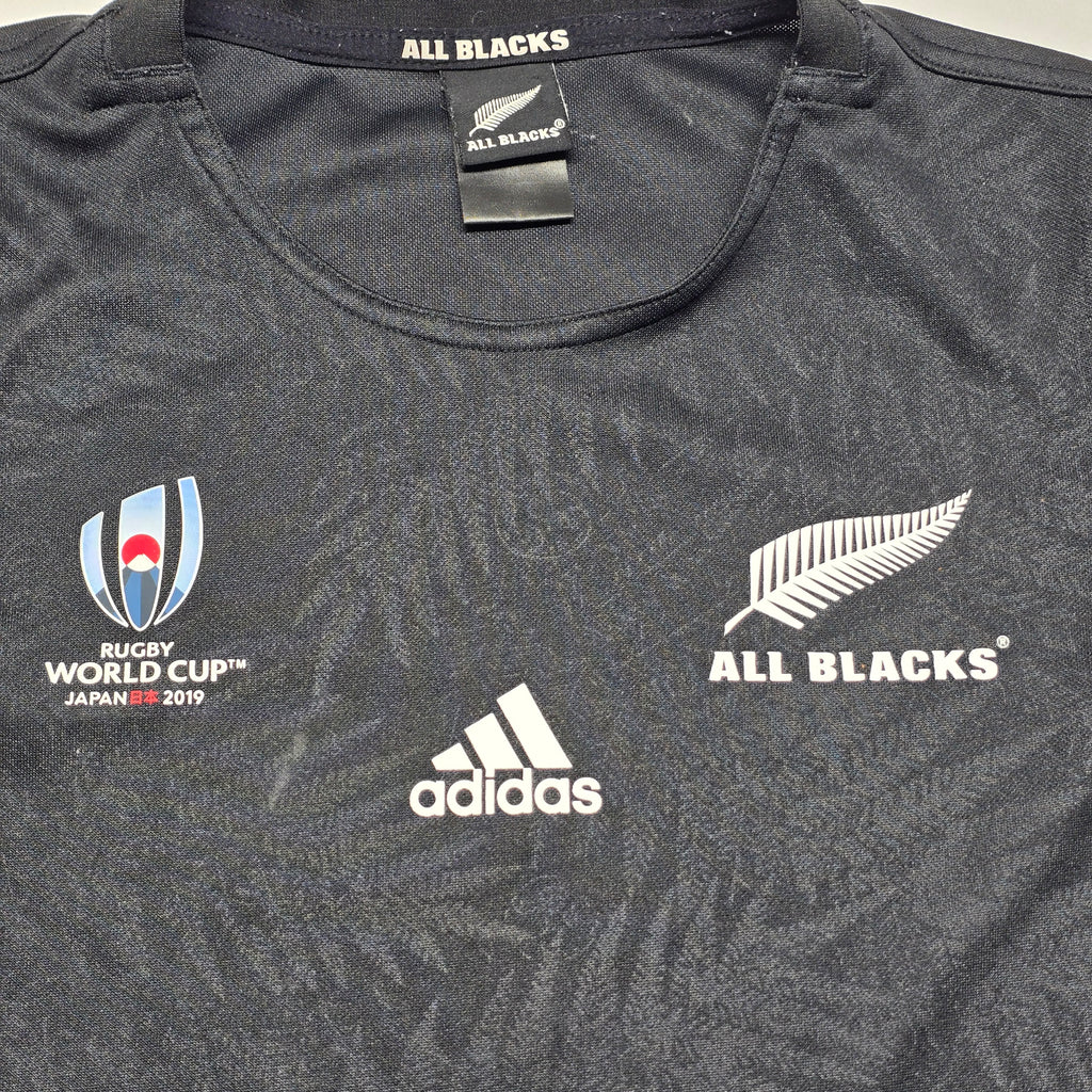 All Blacks 2019 RWC Home Jersey - Womens Medium