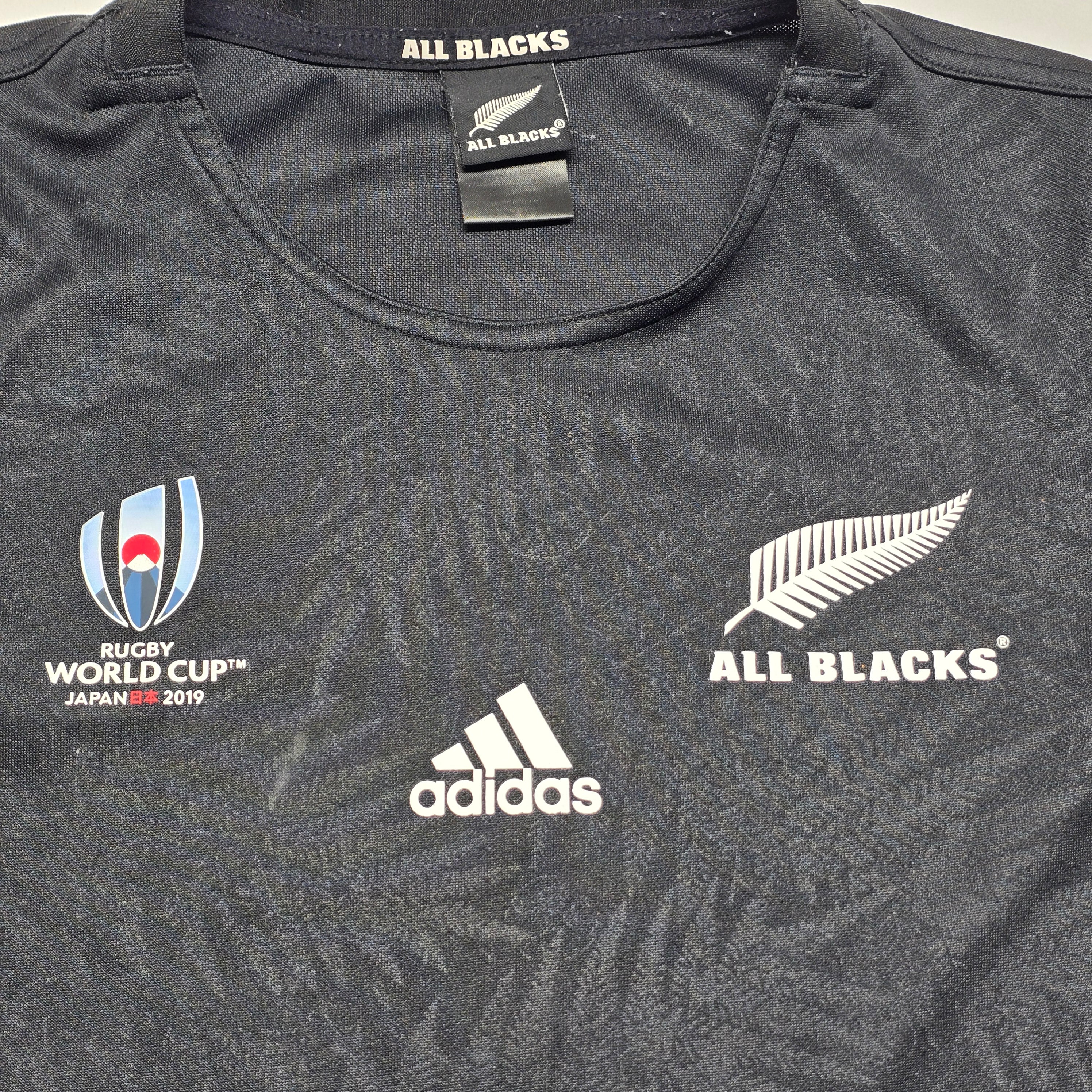 All Blacks 2019 RWC Home Jersey - Womens Medium