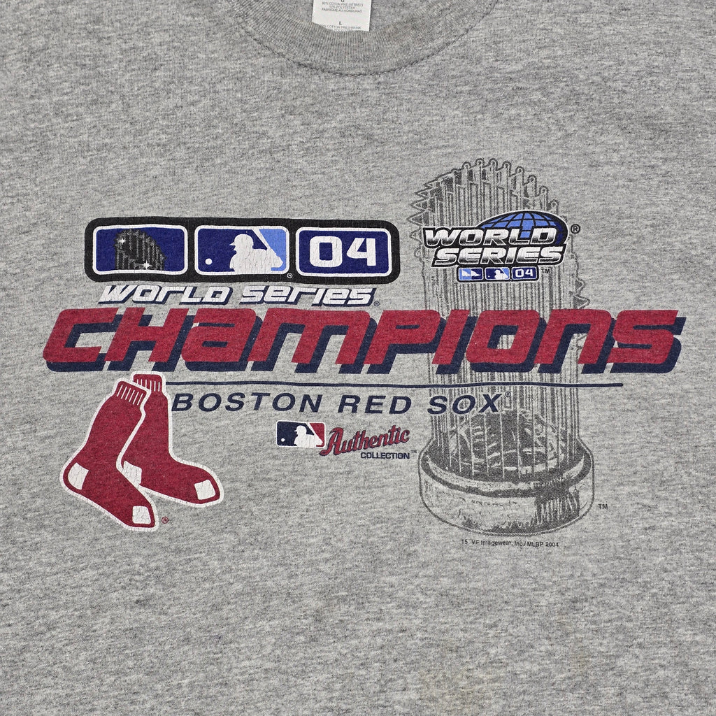 Vintage Boston Redsox 2004 Champions T-Shirt - Large