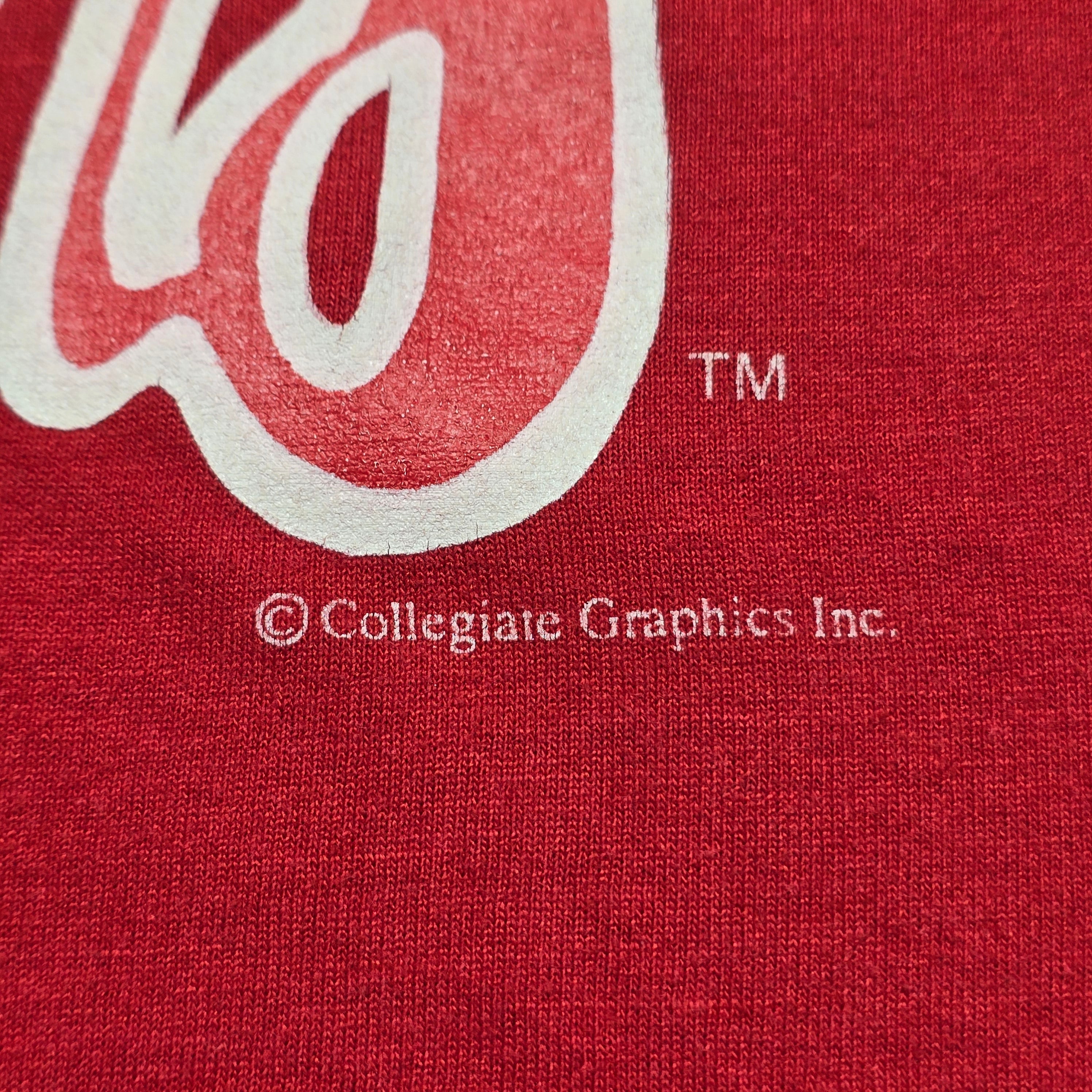 Vintage "Huskers" Made in USA T-Shirt - Large