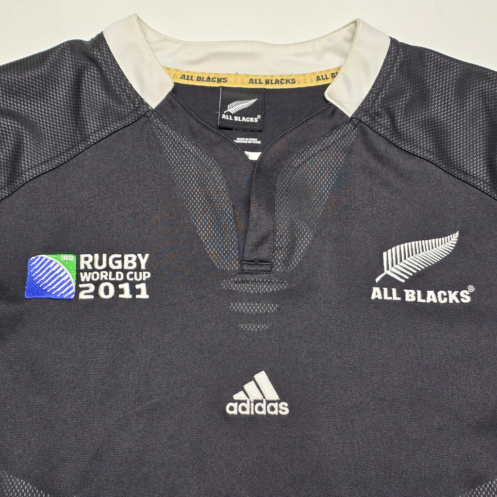 All Blacks 2011 RWC Home Jersey - Womens 16