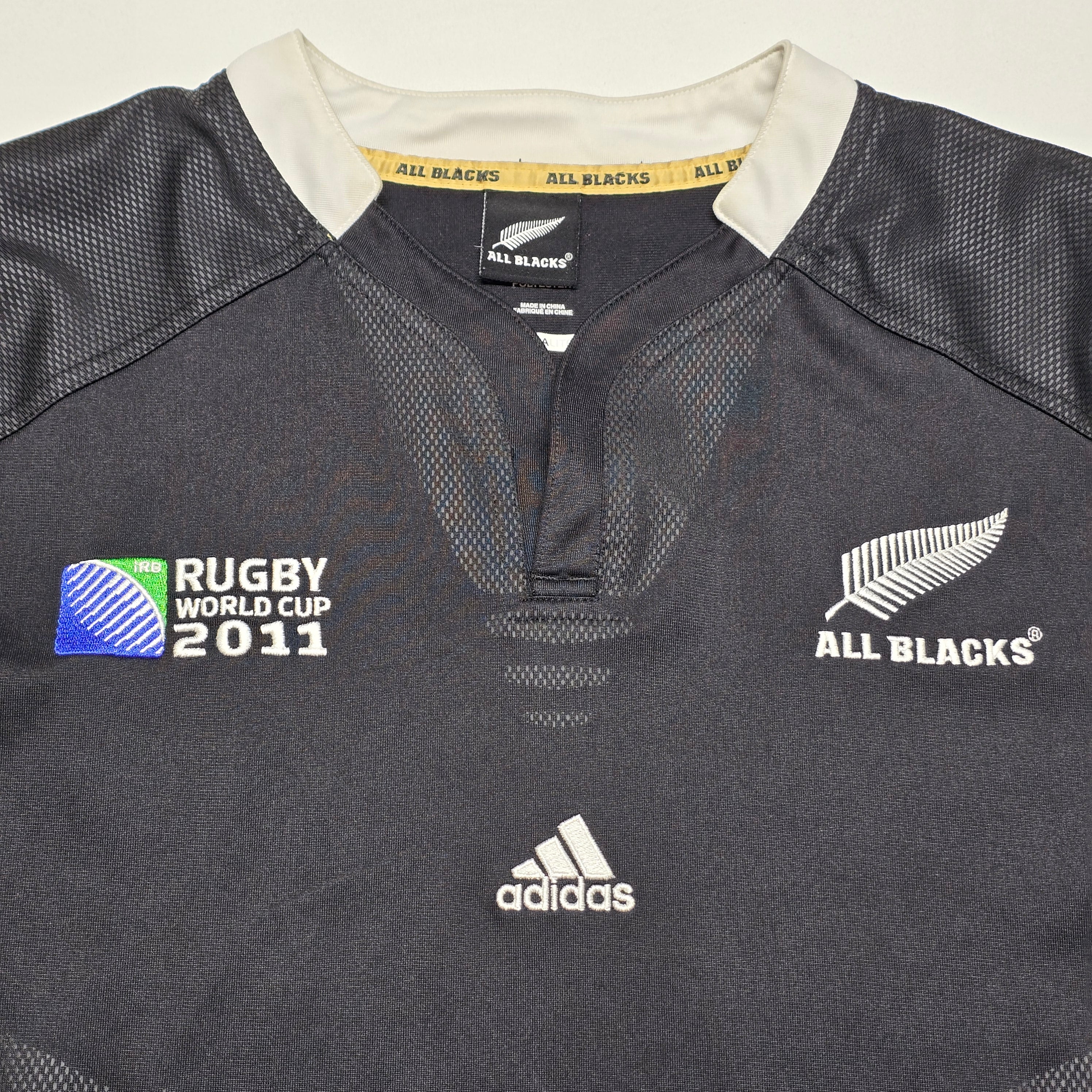 All Blacks 2011 RWC Home Jersey - Womens 16