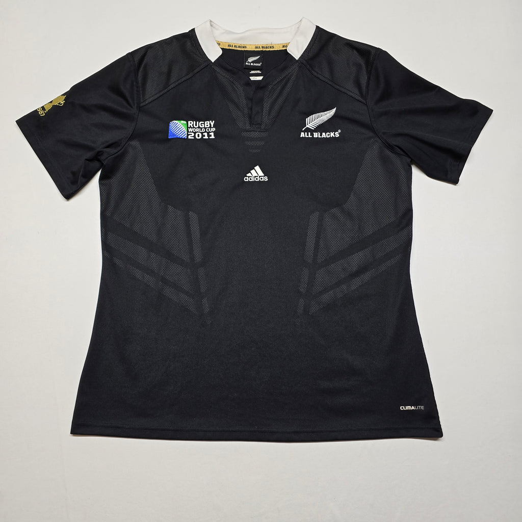 All Blacks 2011 RWC Home Jersey - Womens 16