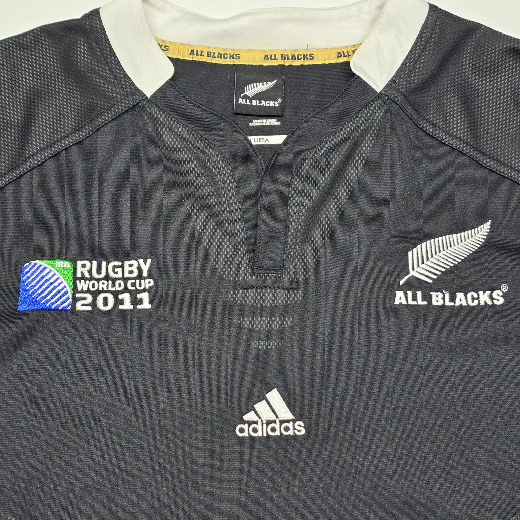 All Blacks 2011 RWC Home Jersey - Womens 16