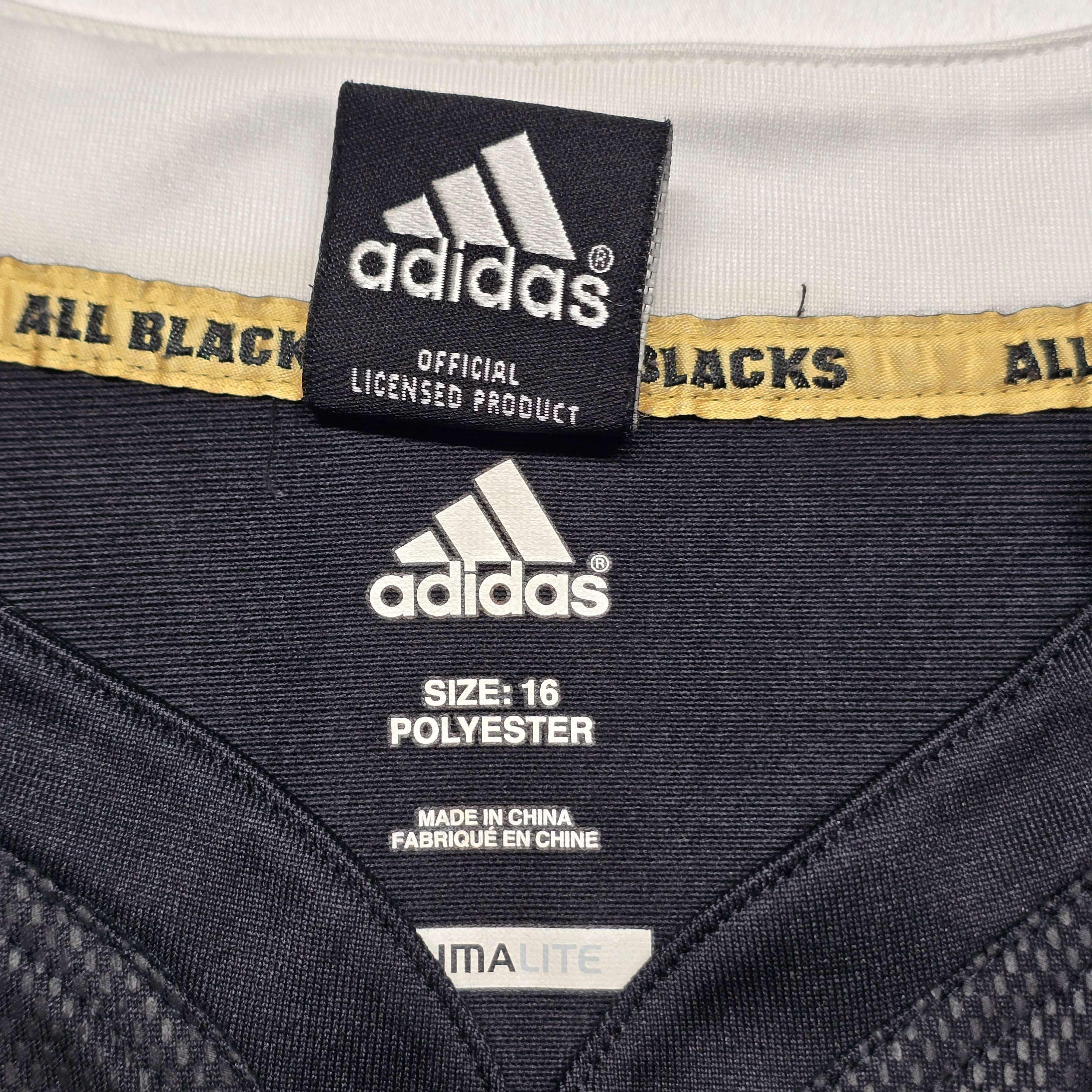 All Blacks 2011 RWC Home Jersey - Womens 16