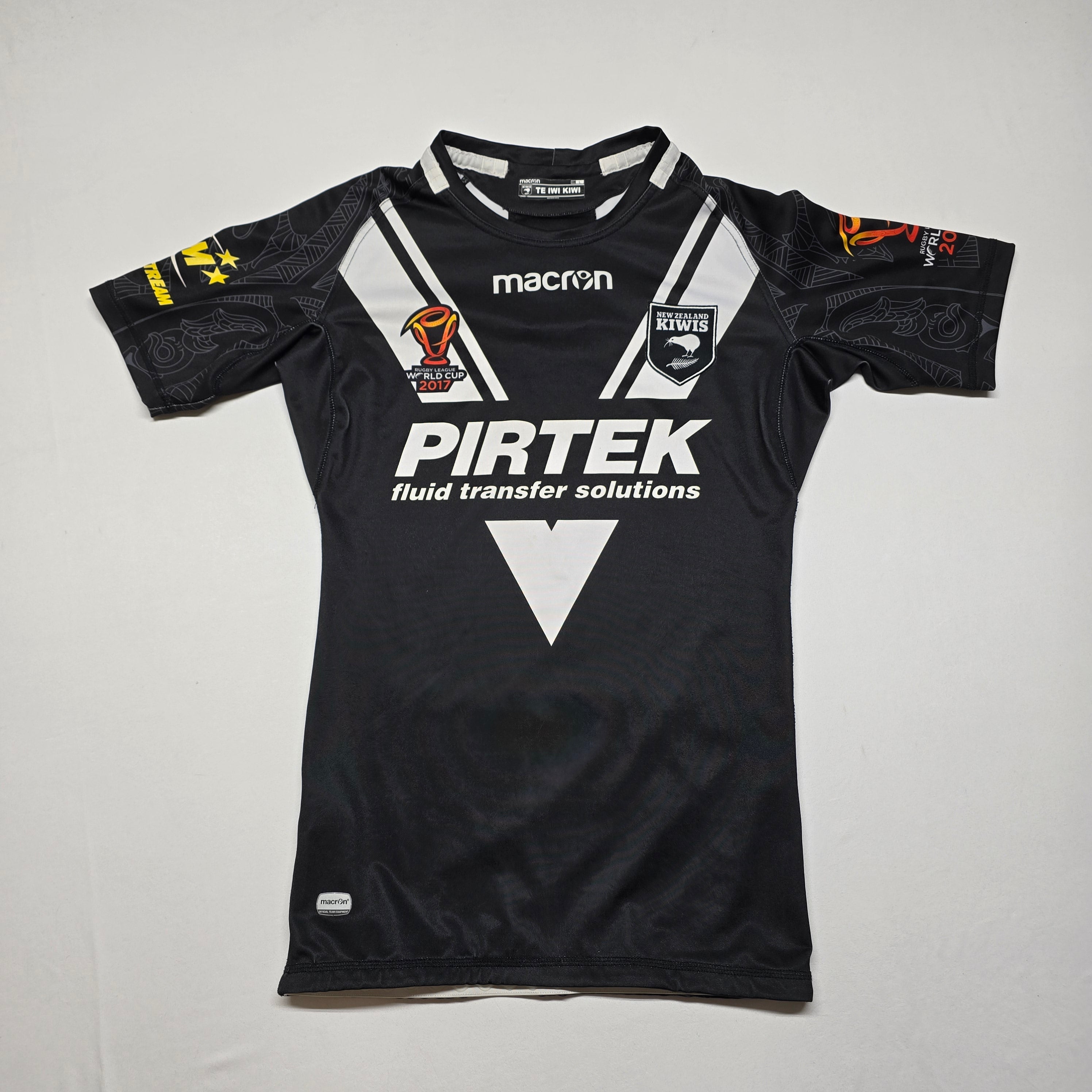 NZ Kiwis 2017 RLWC Jersey (Players Version) - Large