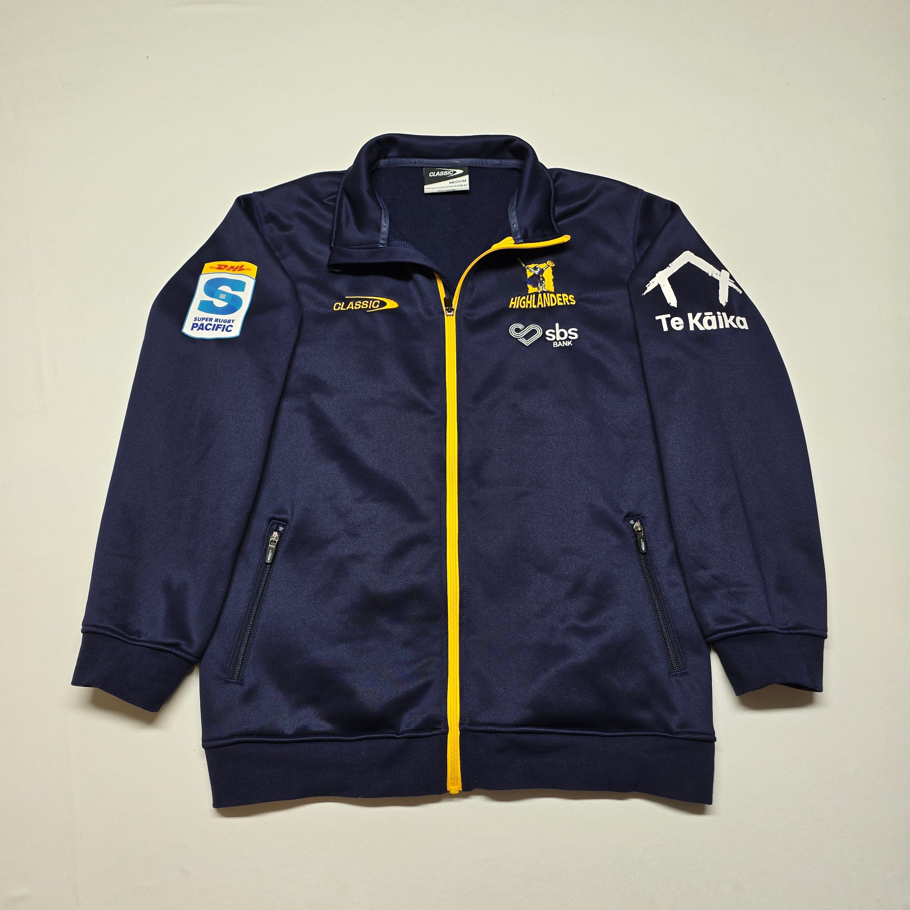 Highlanders Zip Up Track Jacket - Medium