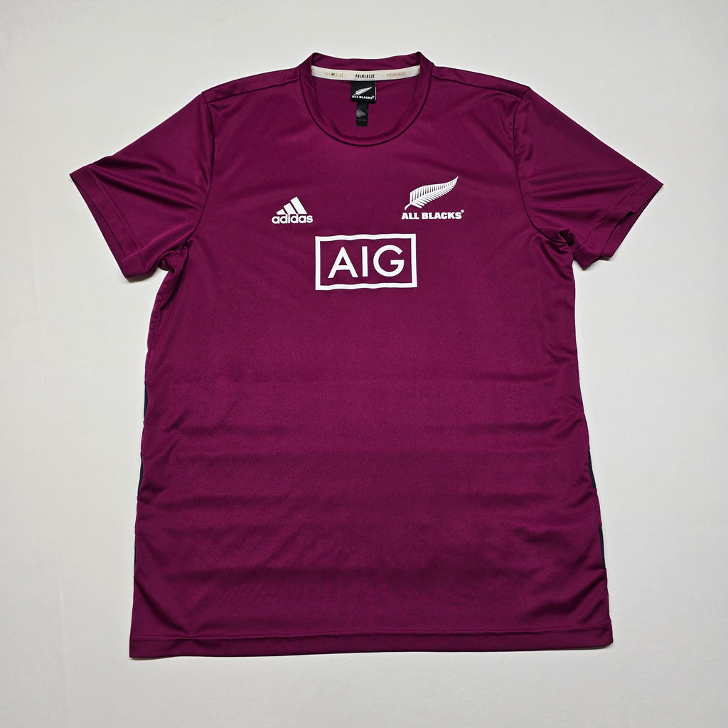 All Blacks Training Top (Team Issued - "JMG") - Large