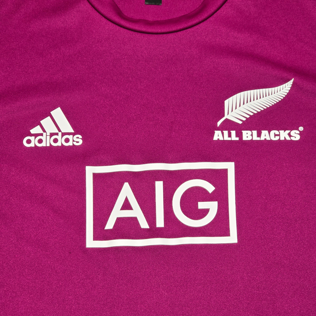 All Blacks Training Top (Team Issued - "JMG") - Large