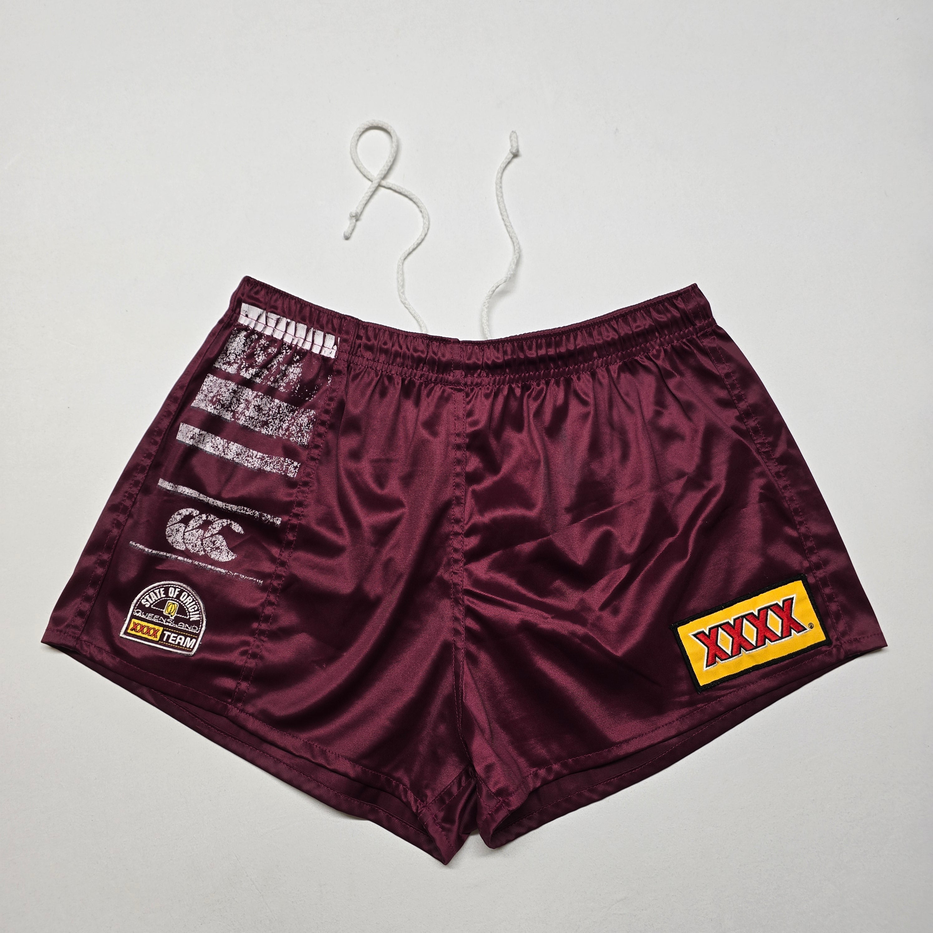 QLD Maroons Vintage Shorts - 36"
