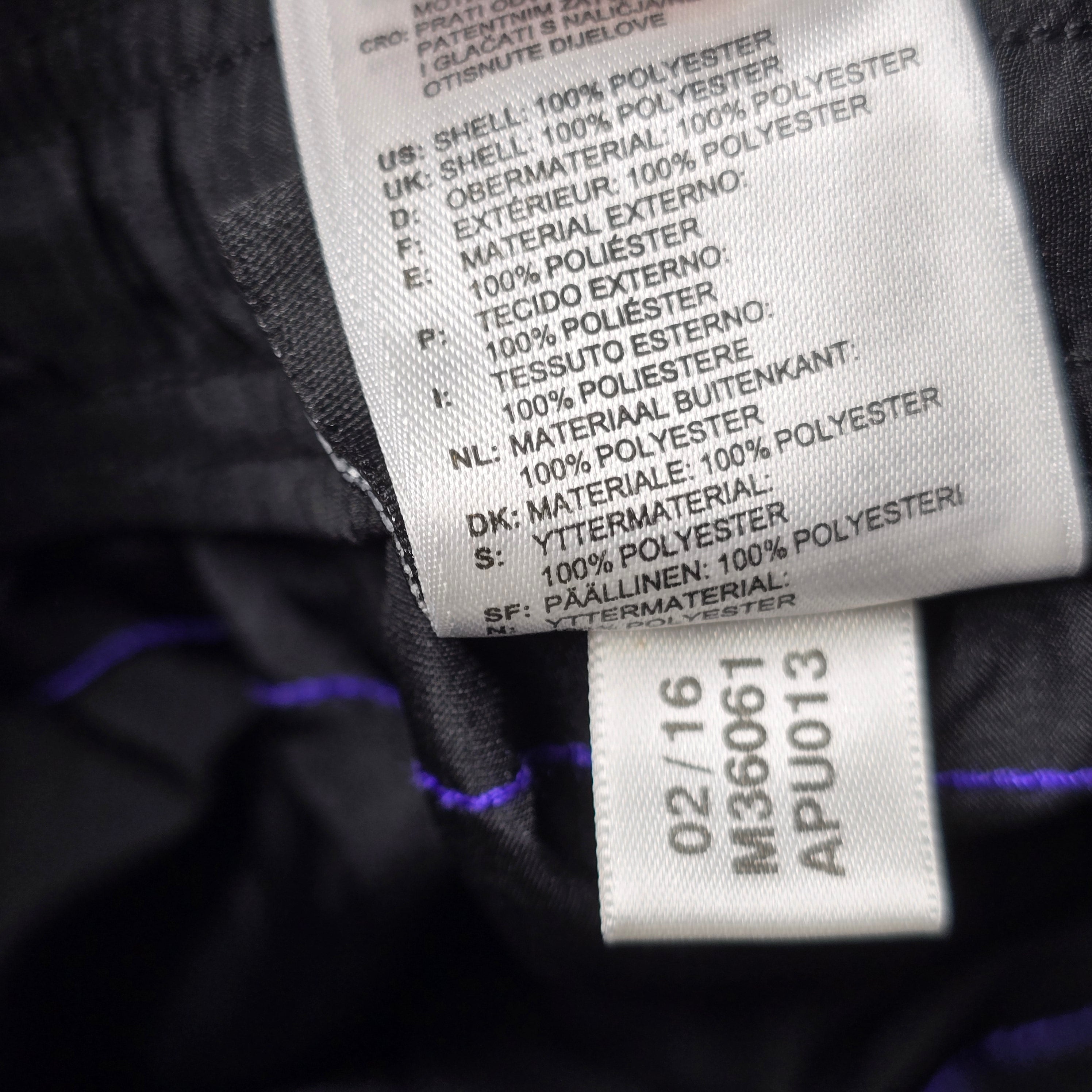 All Blacks 2015/16 Gym Shorts (Team Issued "PG") - Medium