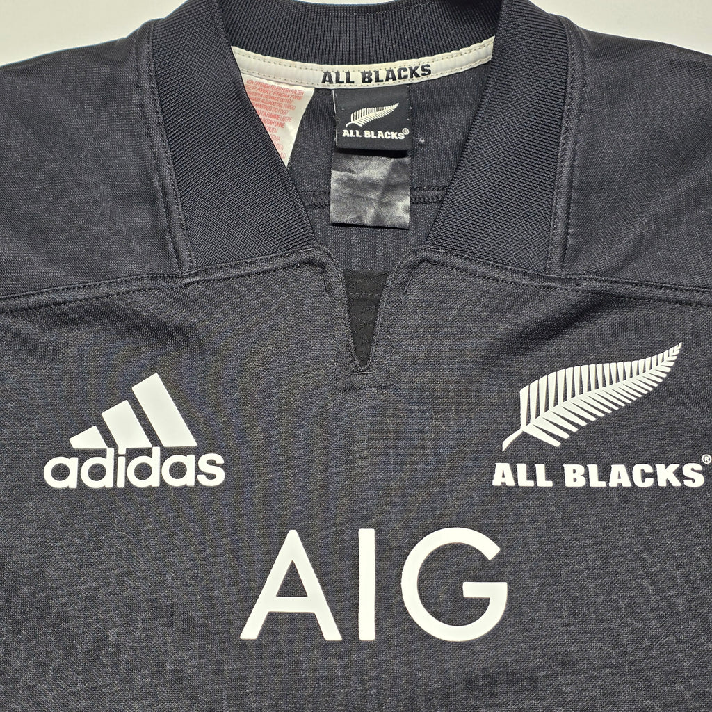All Blacks 2017/18 Home Jersey - 13/14YRS