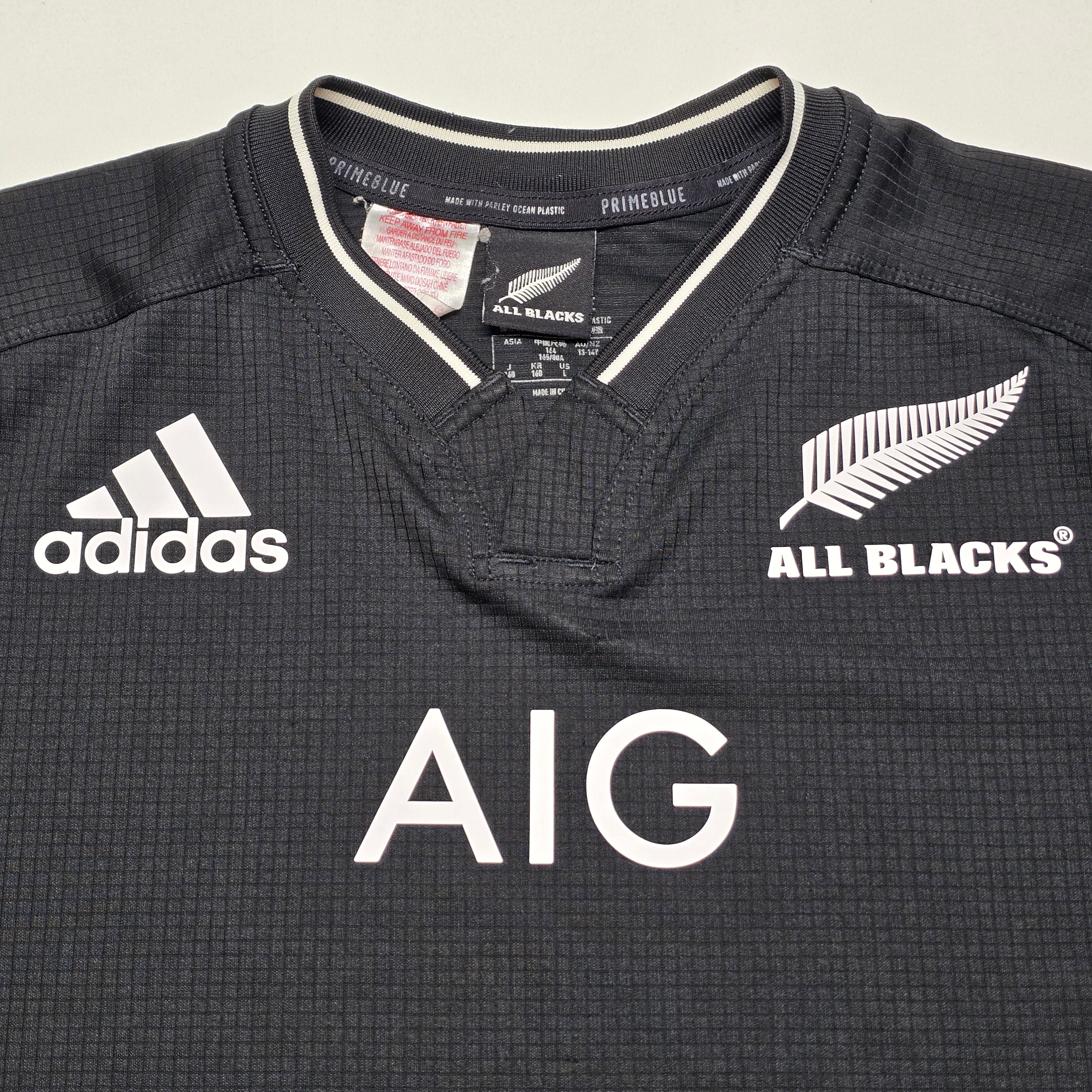 All Blacks 2021 Home Jersey - 13/14YRS