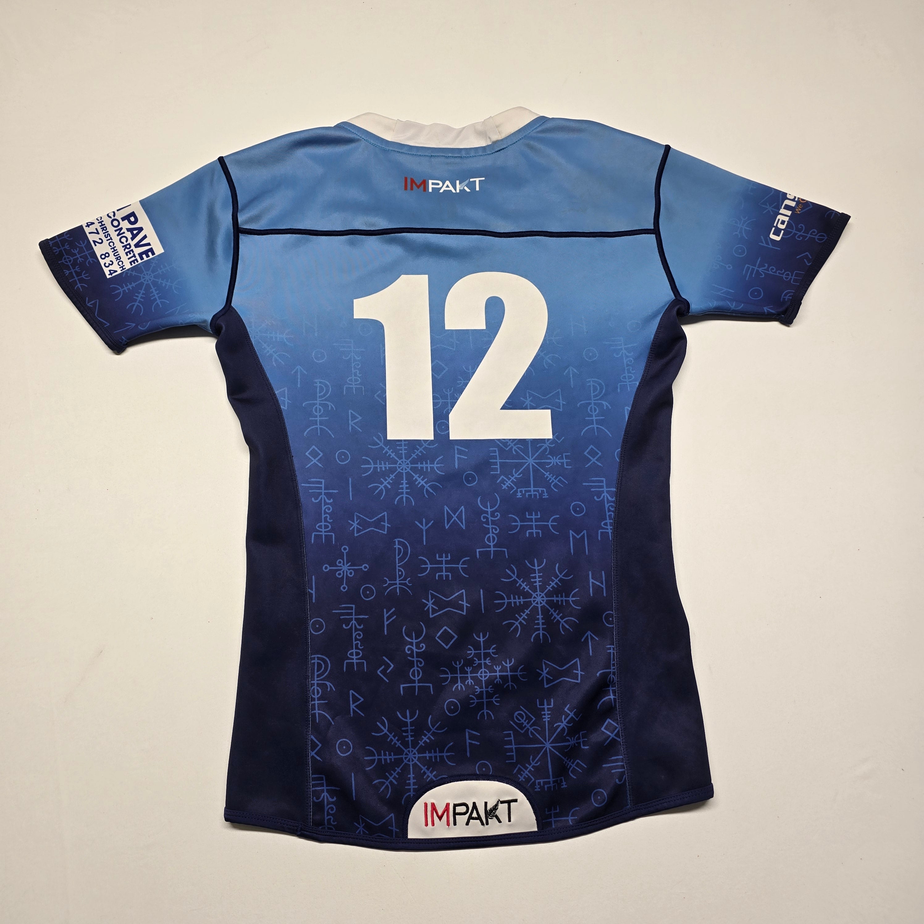 Shirley Vikings #12 Players Jersey - Large