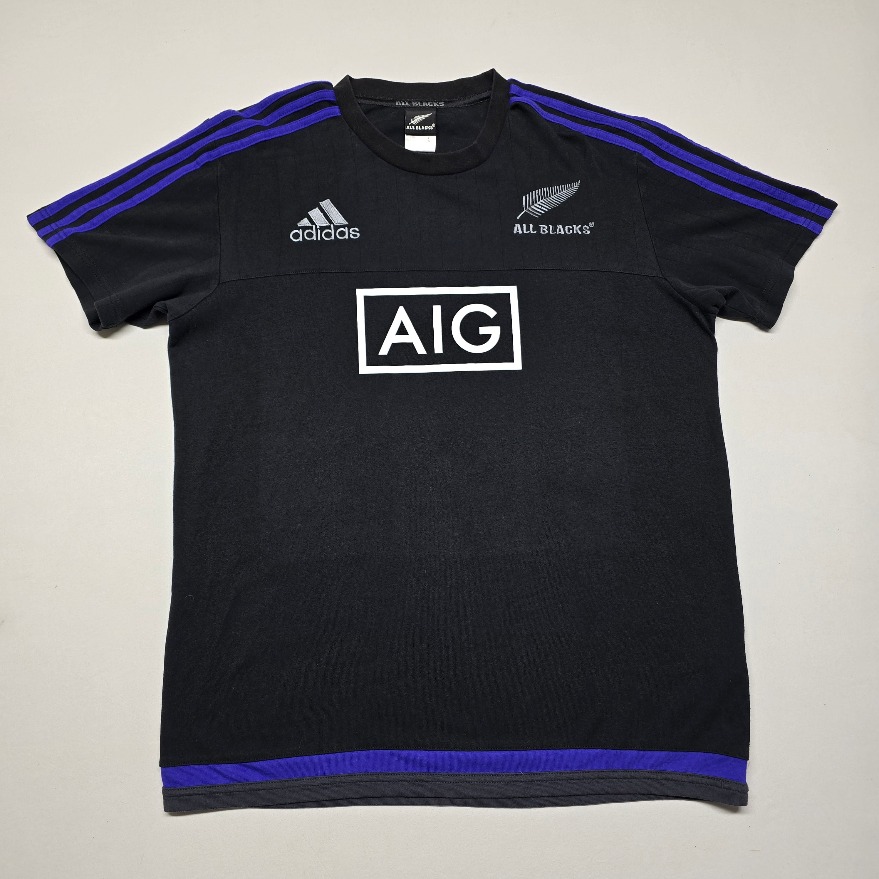 All Blacks 2015/16 Training T-shirt (Team Issued "PG") - Large