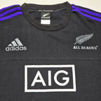All Blacks 2015/16 Training T-shirt (Team Issued "PG") - Large