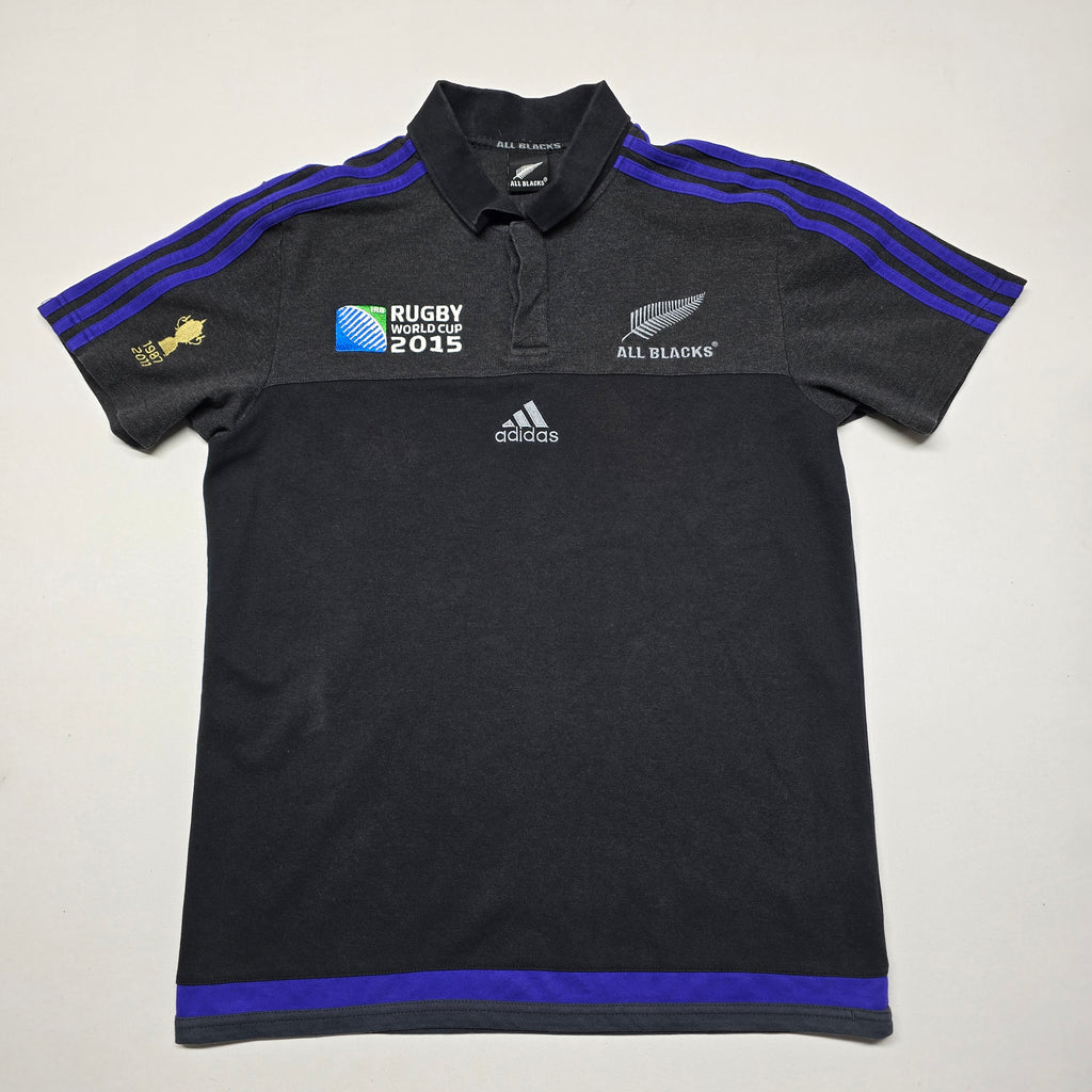 All Blacks 2015 RWC Polo (Team Issued "PG") - Medium