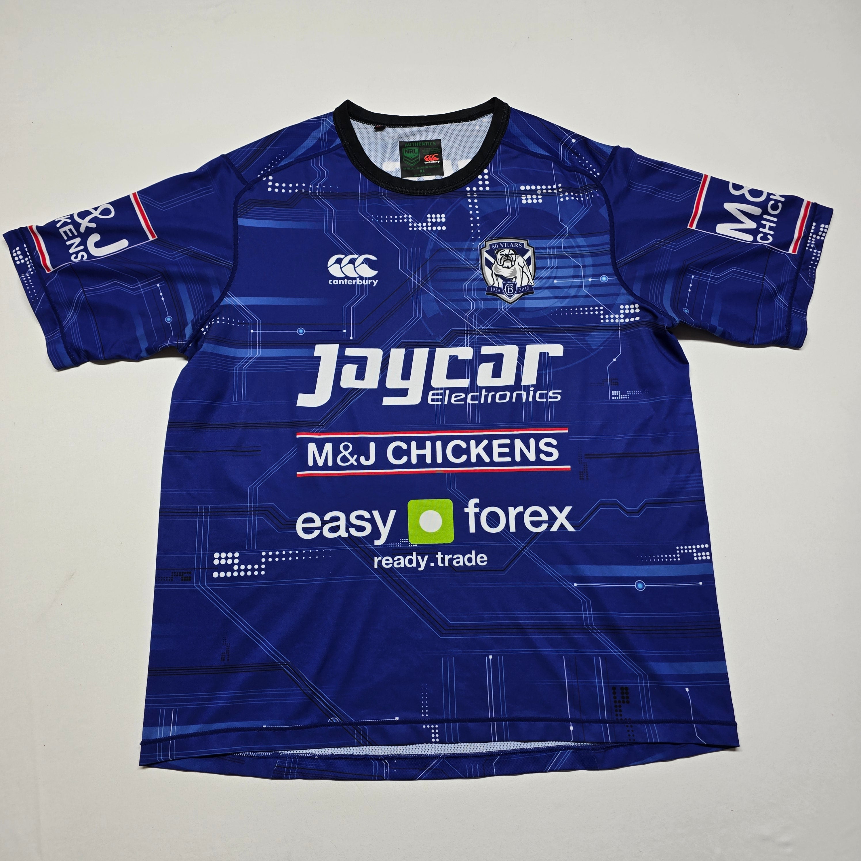 Canterbury-Bankstown Bulldogs 2015 Training T-shirt - XL