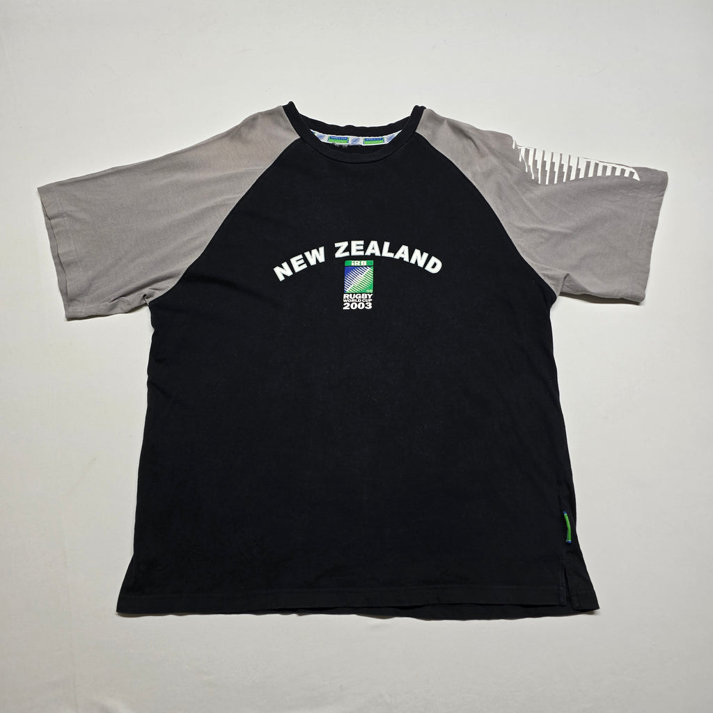 2003 RWC New Zealand T-shirt - LARGE/XL