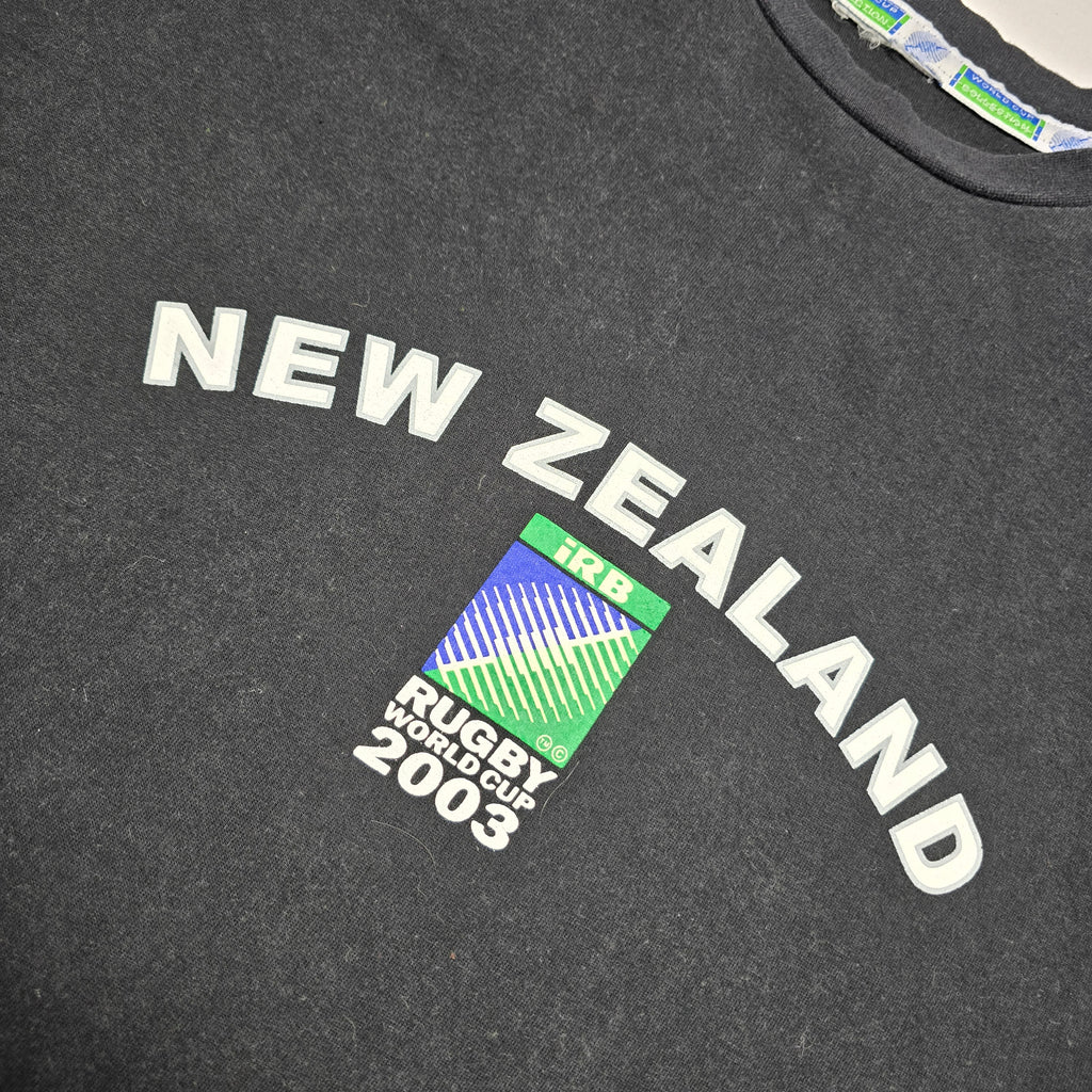 2003 RWC New Zealand T-shirt - LARGE/XL