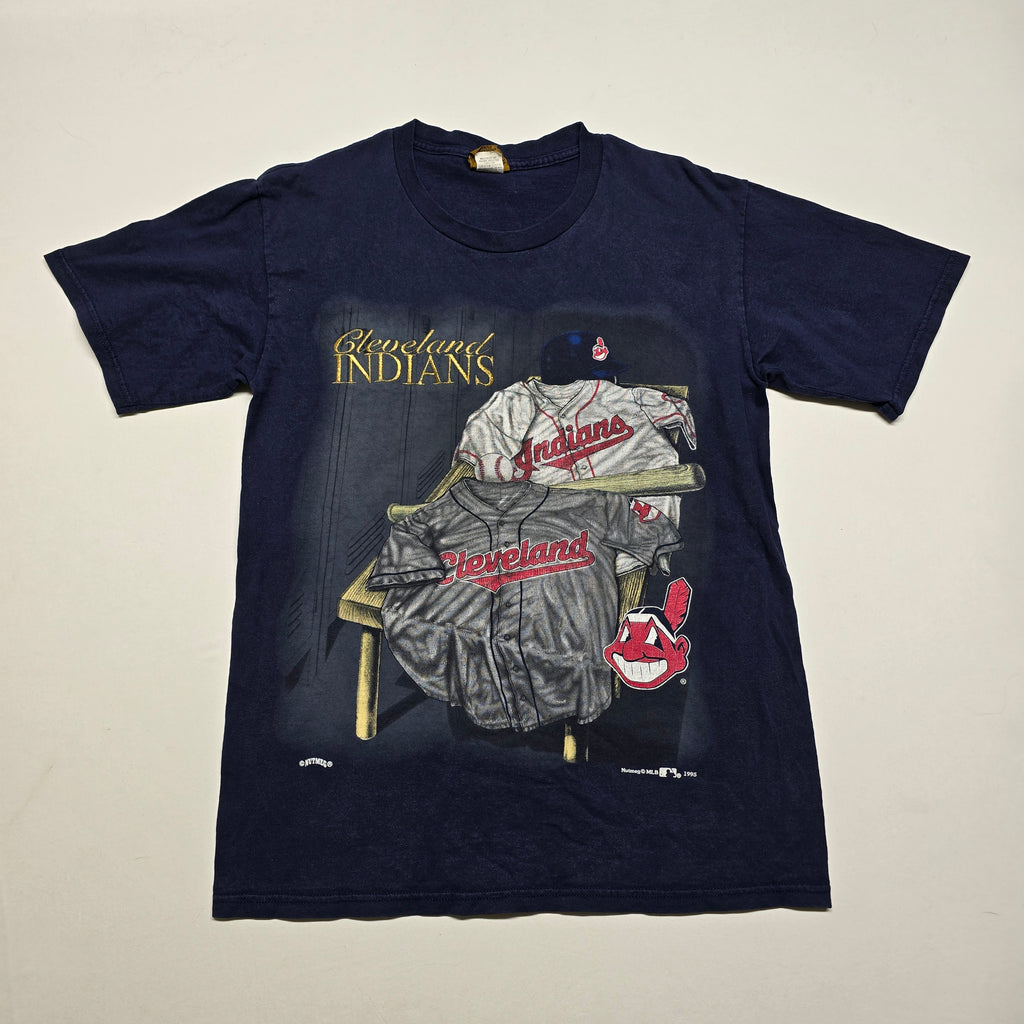 Vintage Cleveland Indians 1995 T-shirt - "Medium"(fits small/XS)