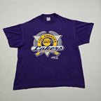 Vintage LA Lakers Single Stitch T-shirt - Medium/Large