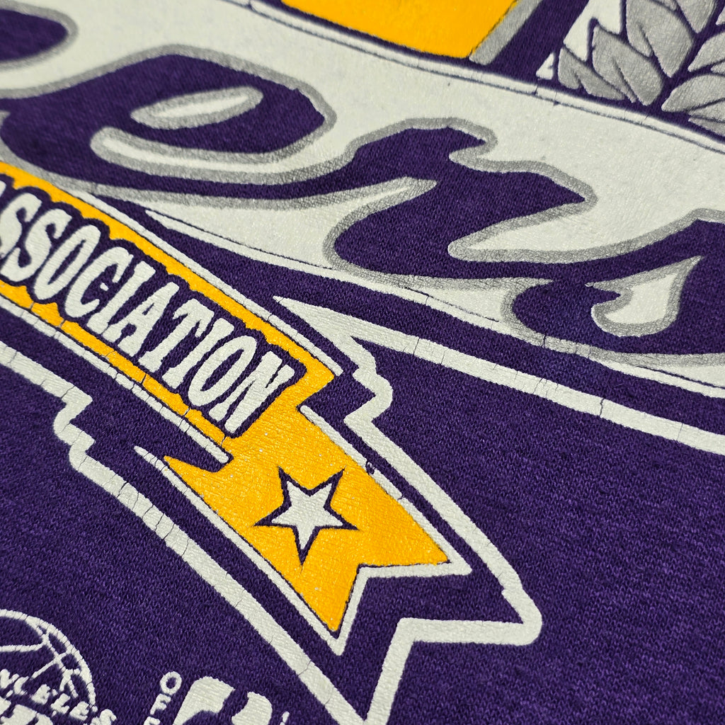 Vintage LA Lakers Single Stitch T-shirt - Medium/Large