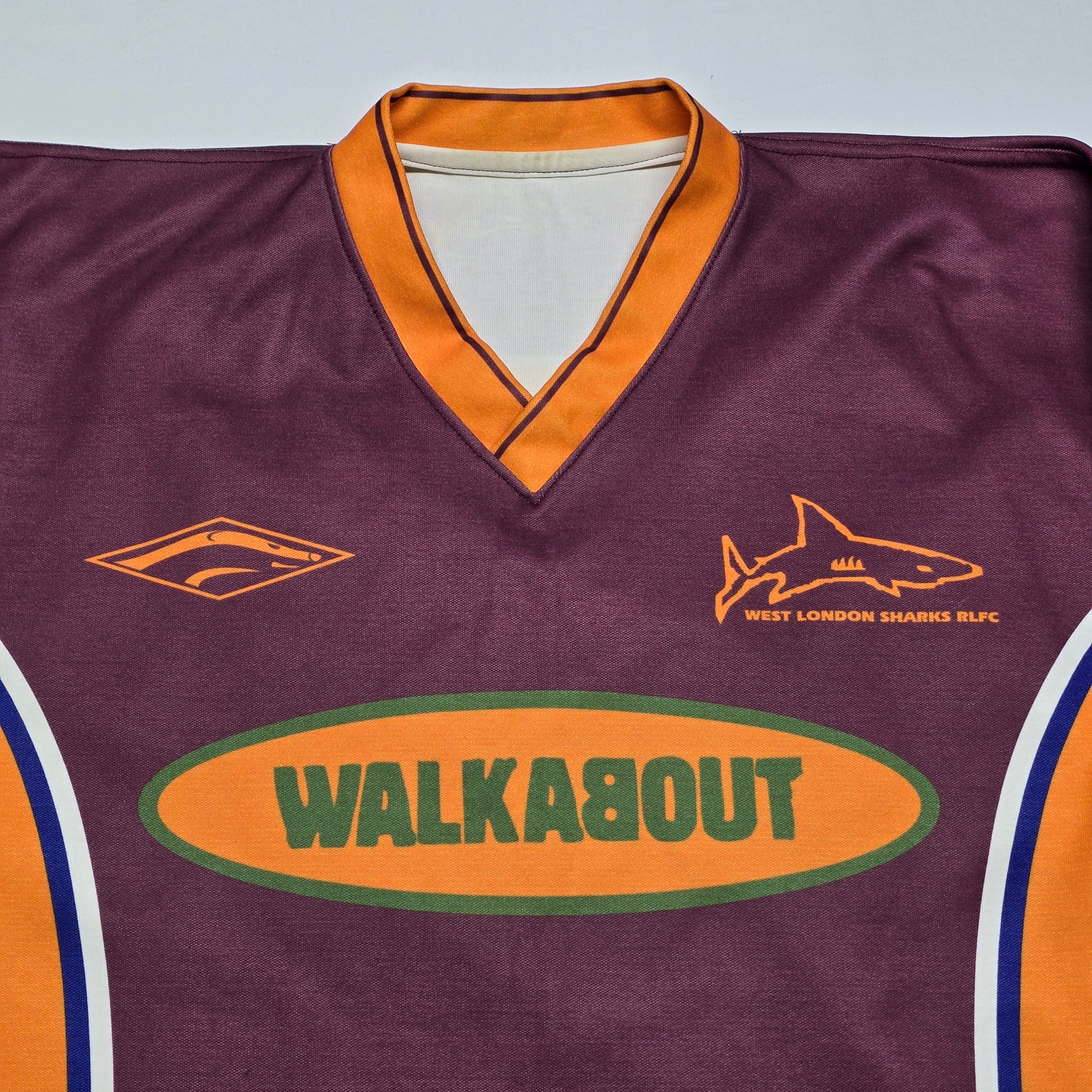 West London Sharks RLFC #9 Jersey - Large (48)