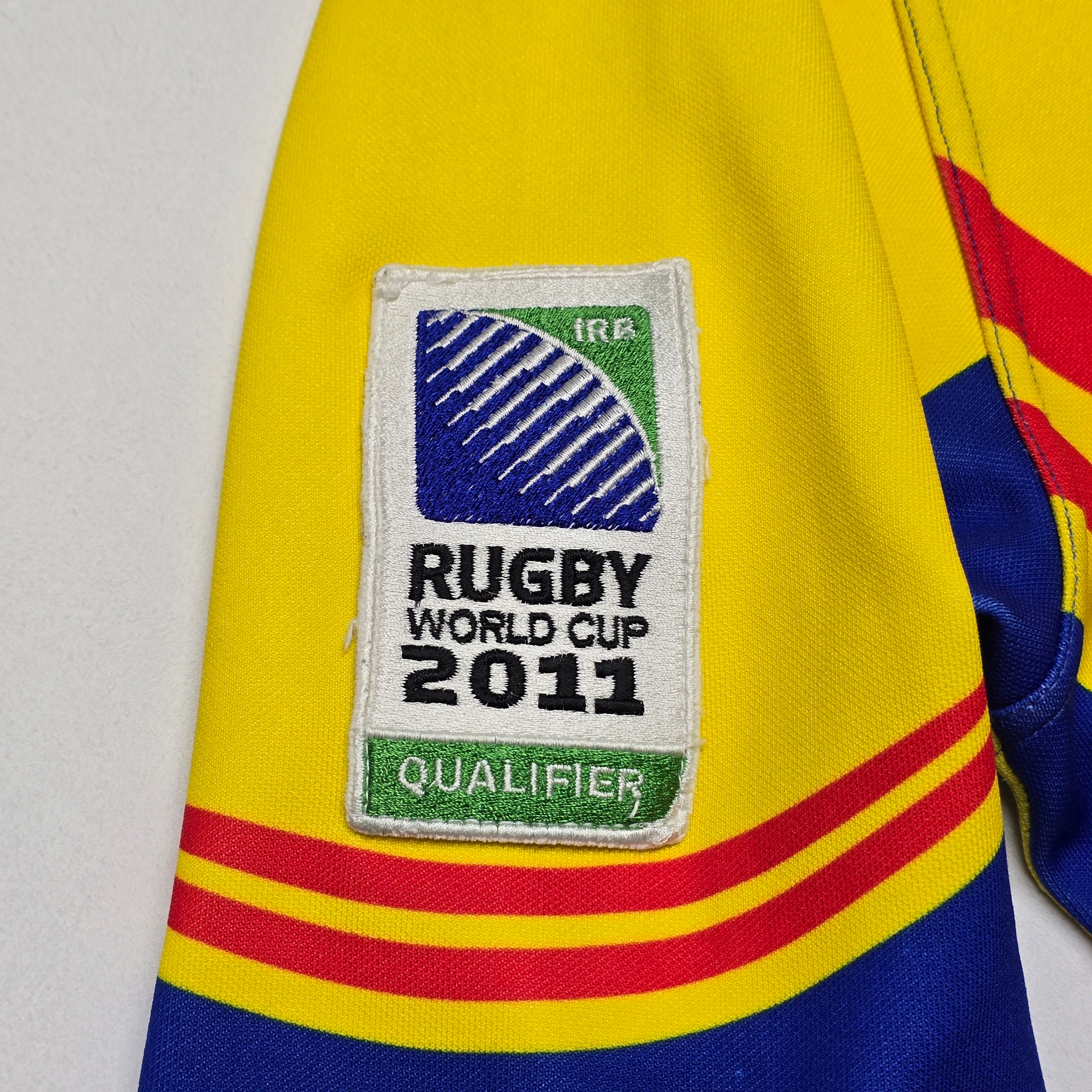 Romania #2 2011 RWC Qualifier Jersey - Medium?