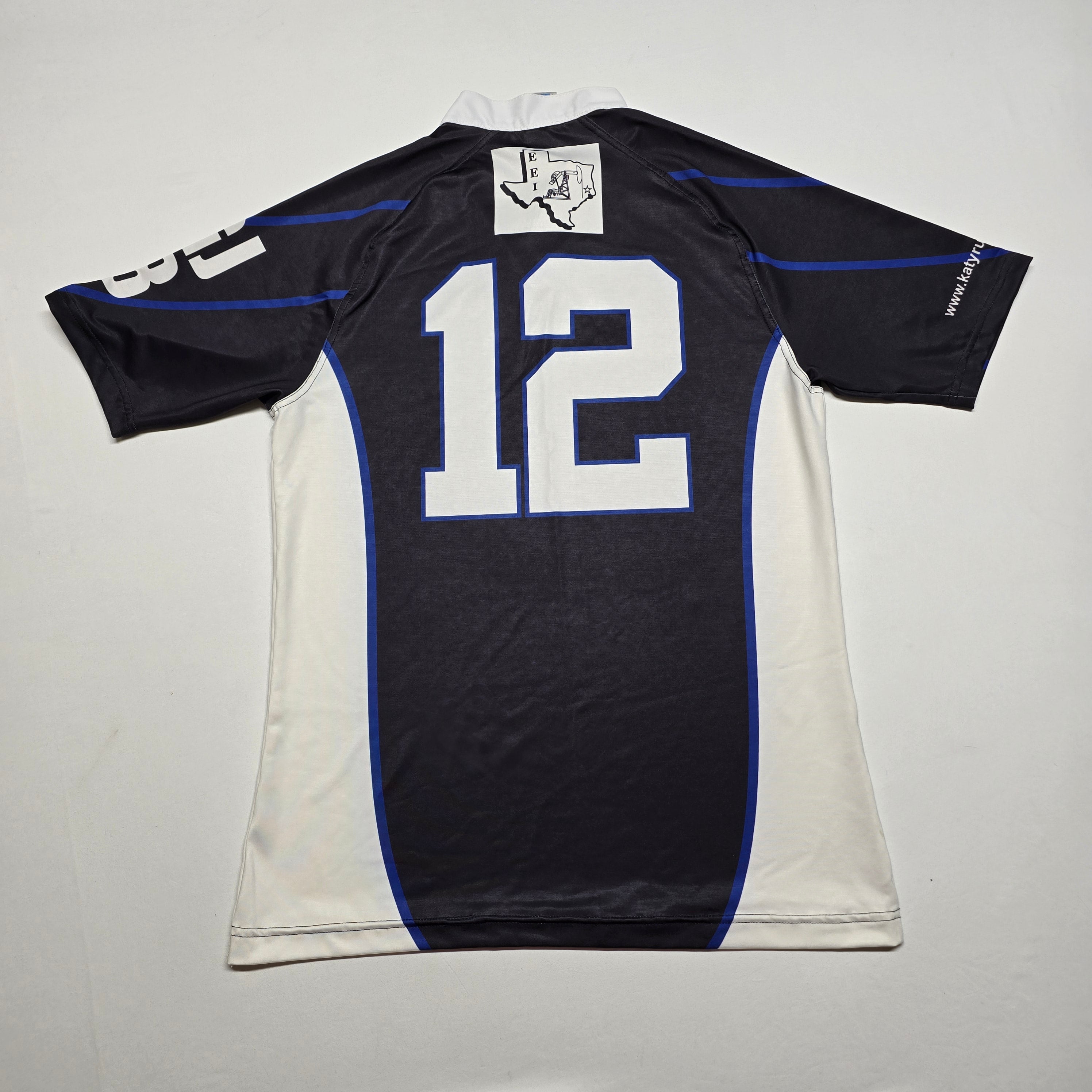Katy RFC Barbarians #12 Jersey - "XL" (Fits smaller)