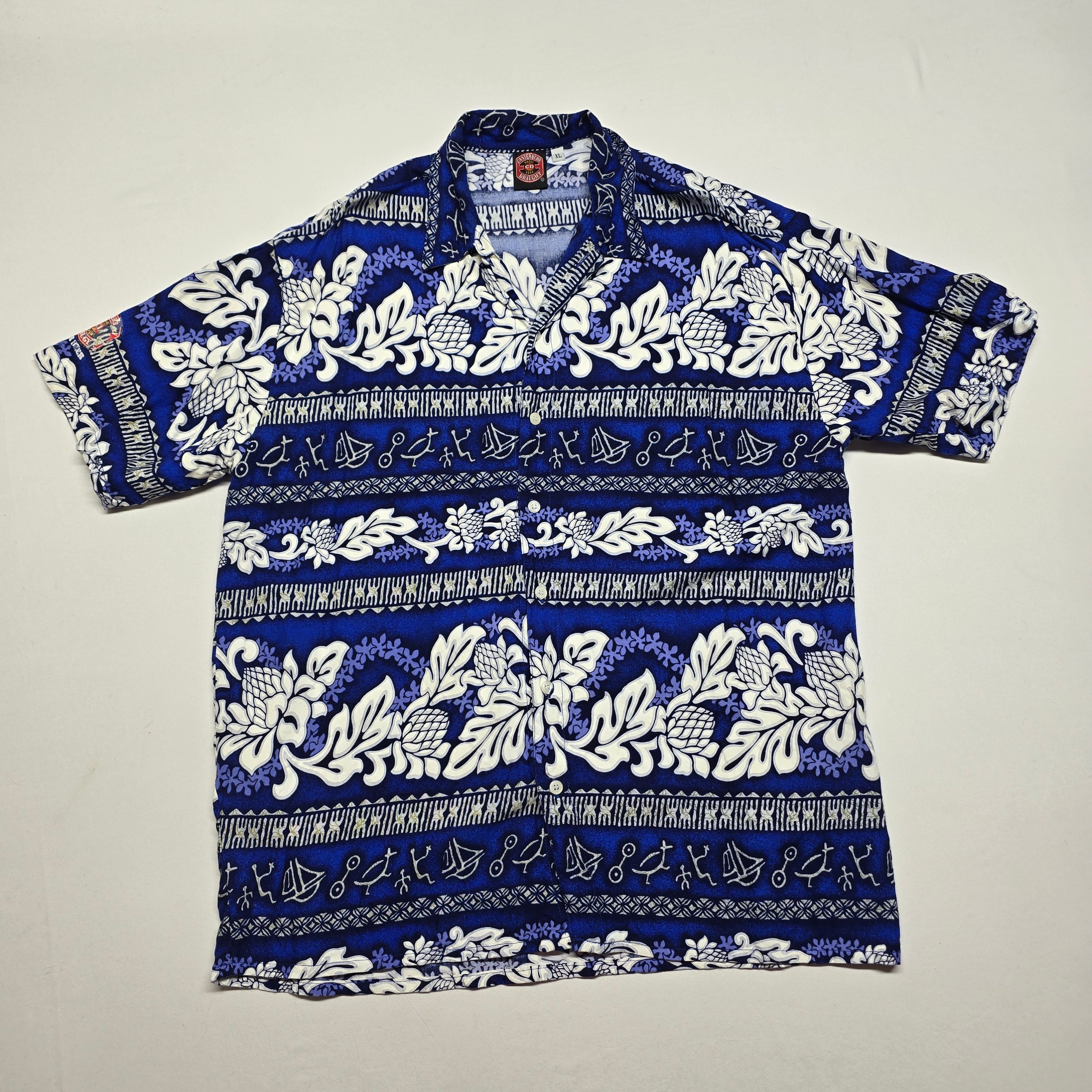 Vintage Canterbury Draught Shirt - "XL" (Fits like a Large)