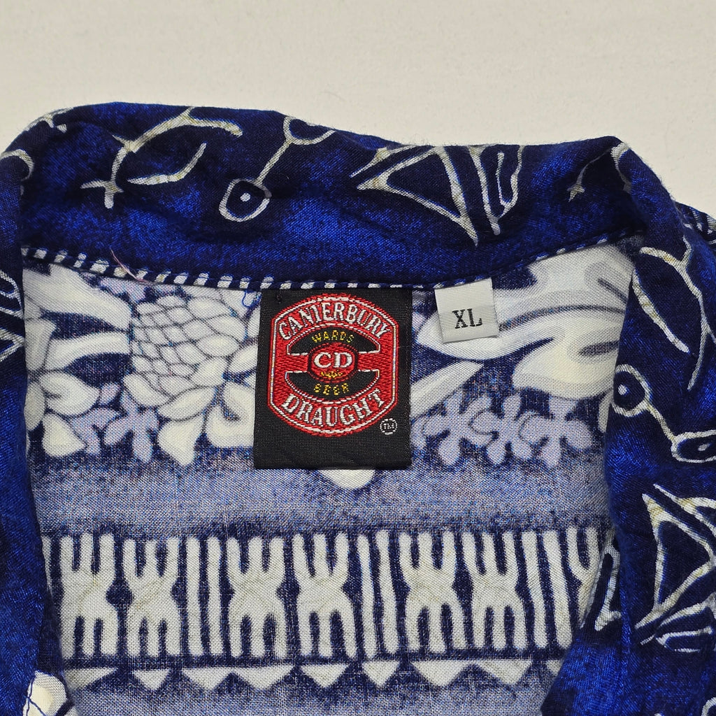 Vintage Canterbury Draught Shirt - "XL" (Fits like a Large)