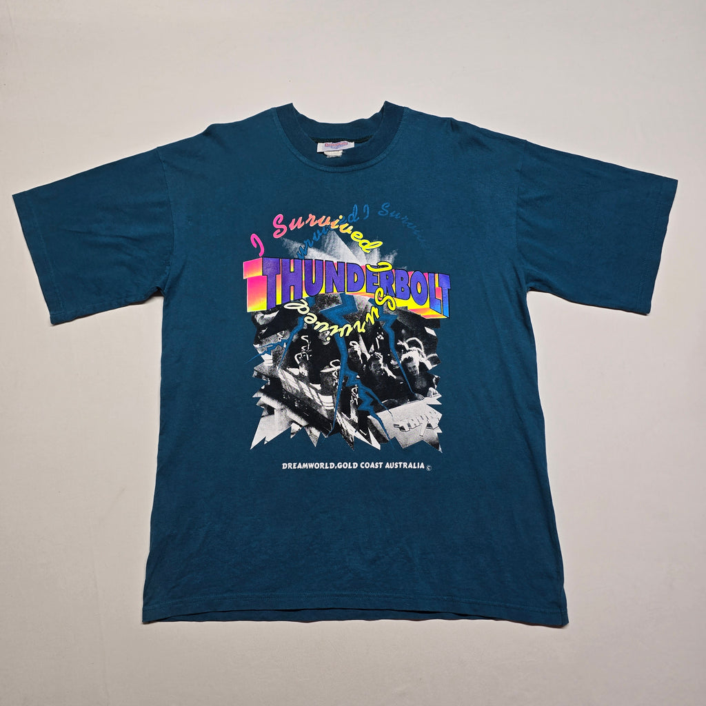 Vintage Dreamworld ThunderBolt T-shirt - Medium?
