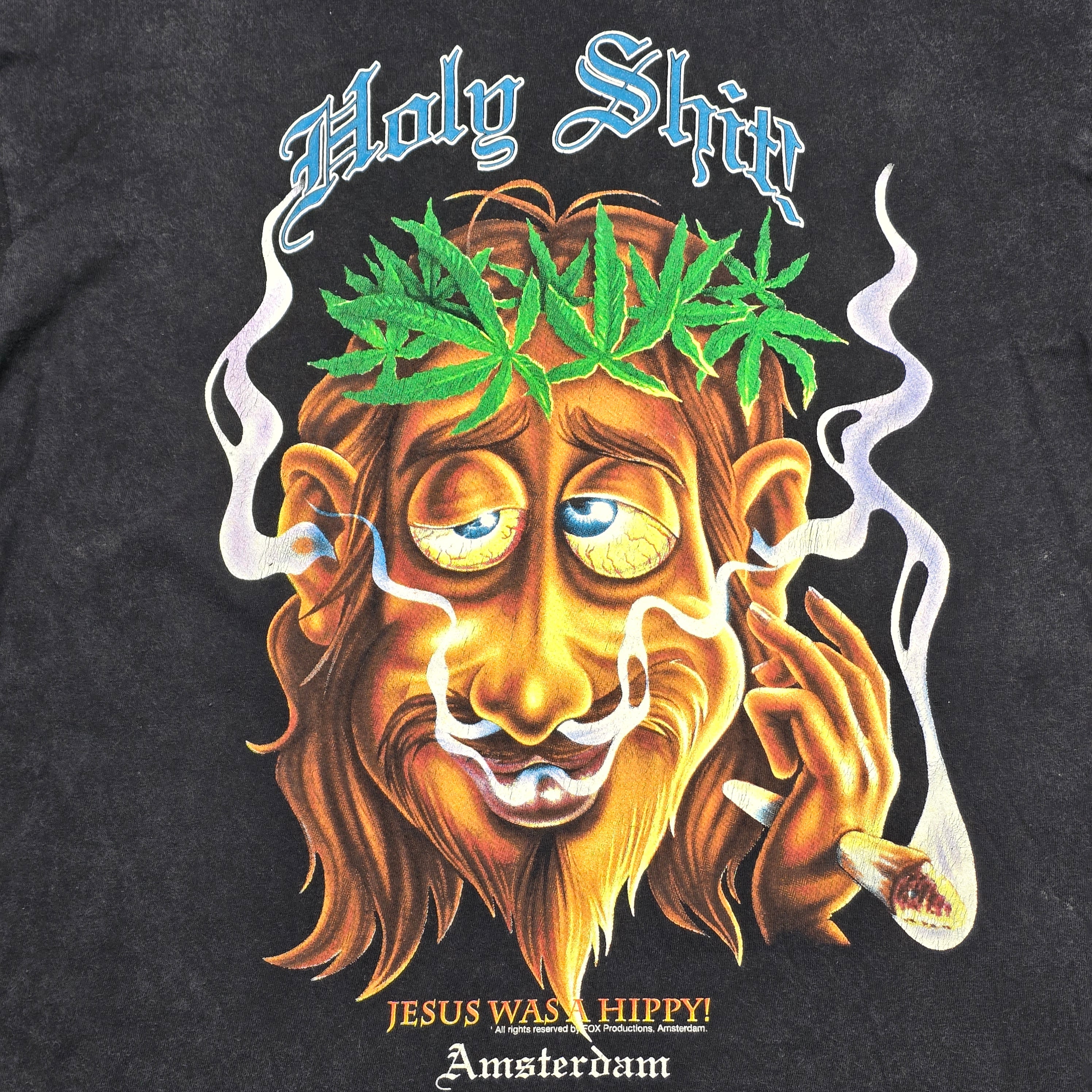 Vintage "Holy Shit" Single Stitch T-shirt - Medium