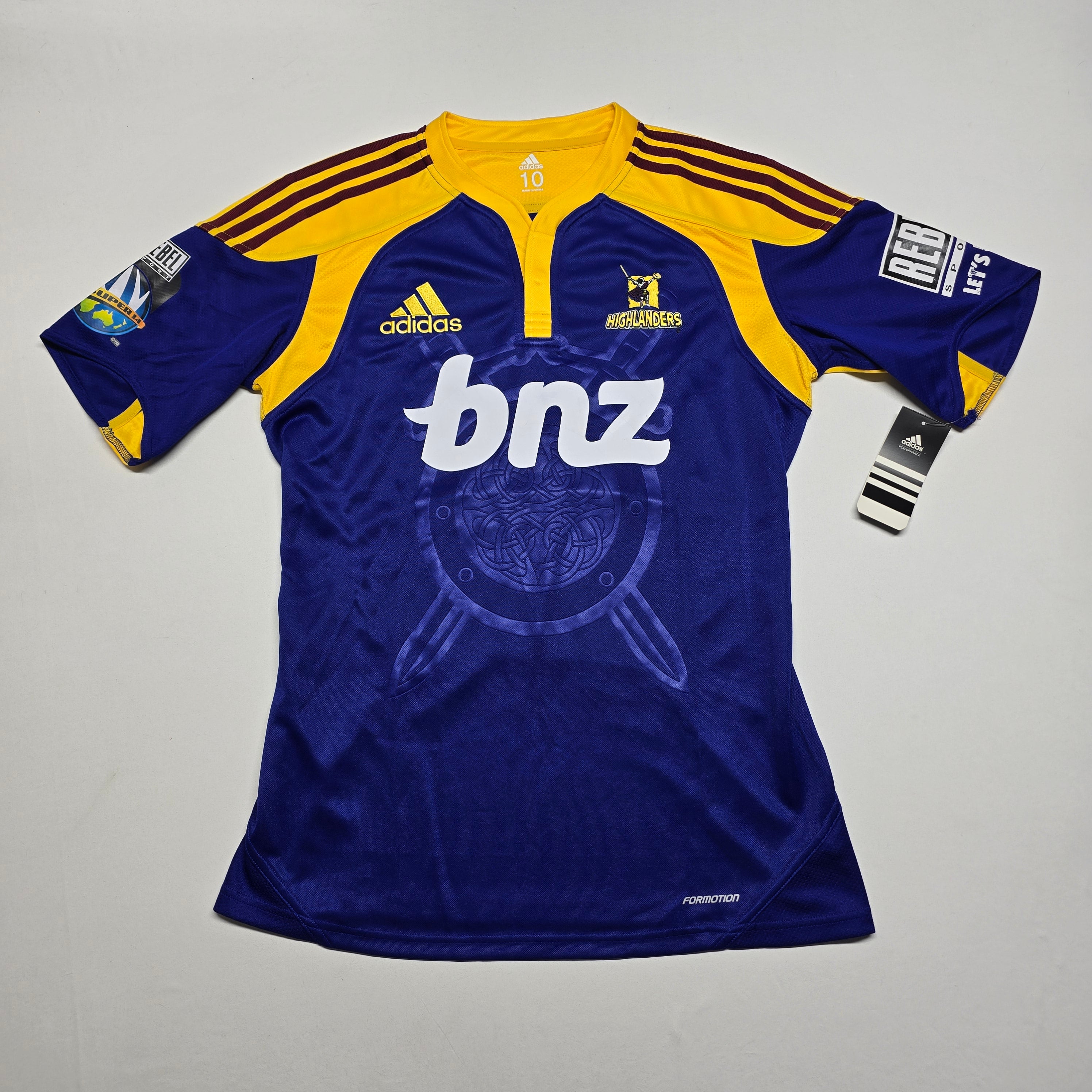 Highlanders 2010 Home Jersey (Player Version/BNWT'S) - D10/Large