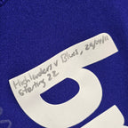 Highlanders 2011 Home Jersey (Player Issued/Signed) - "58"/Large