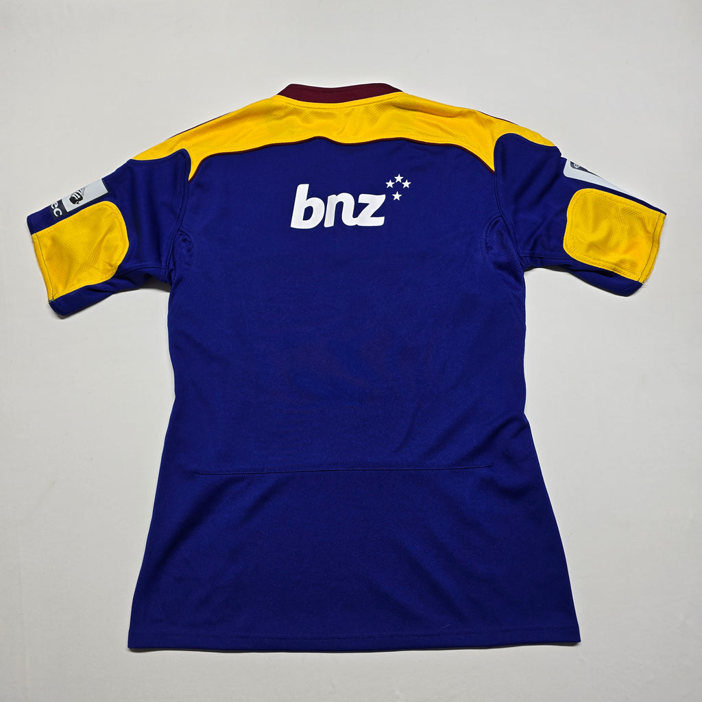 Highlanders 2011 Home Jersey (Player Issued/Signed) - "58"/Large