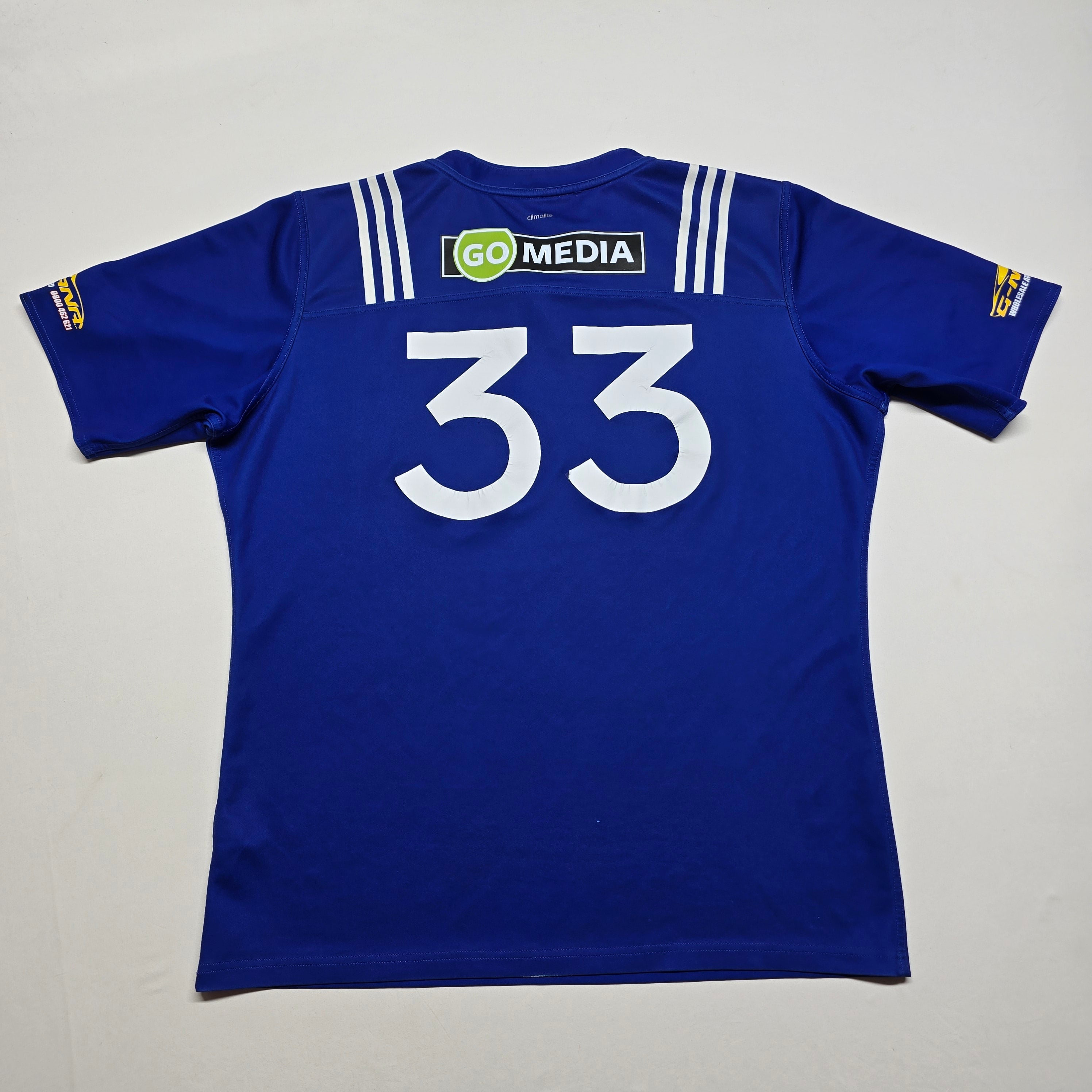 Blues 2016 #33 Jersey (Player Issued) - 2XL