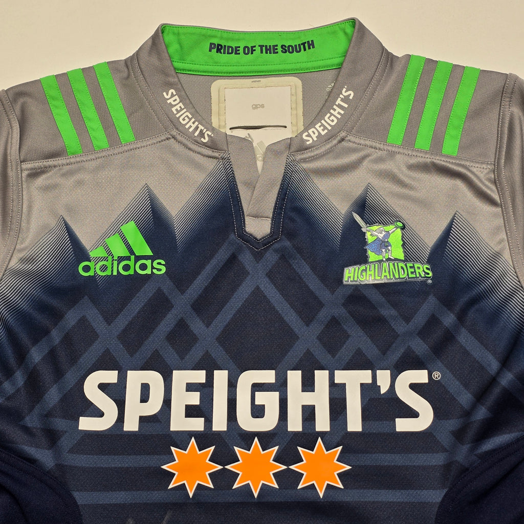 Highlanders 2016/17 Training Jersey (Player Issued/Signed) - D10/Medium-Large