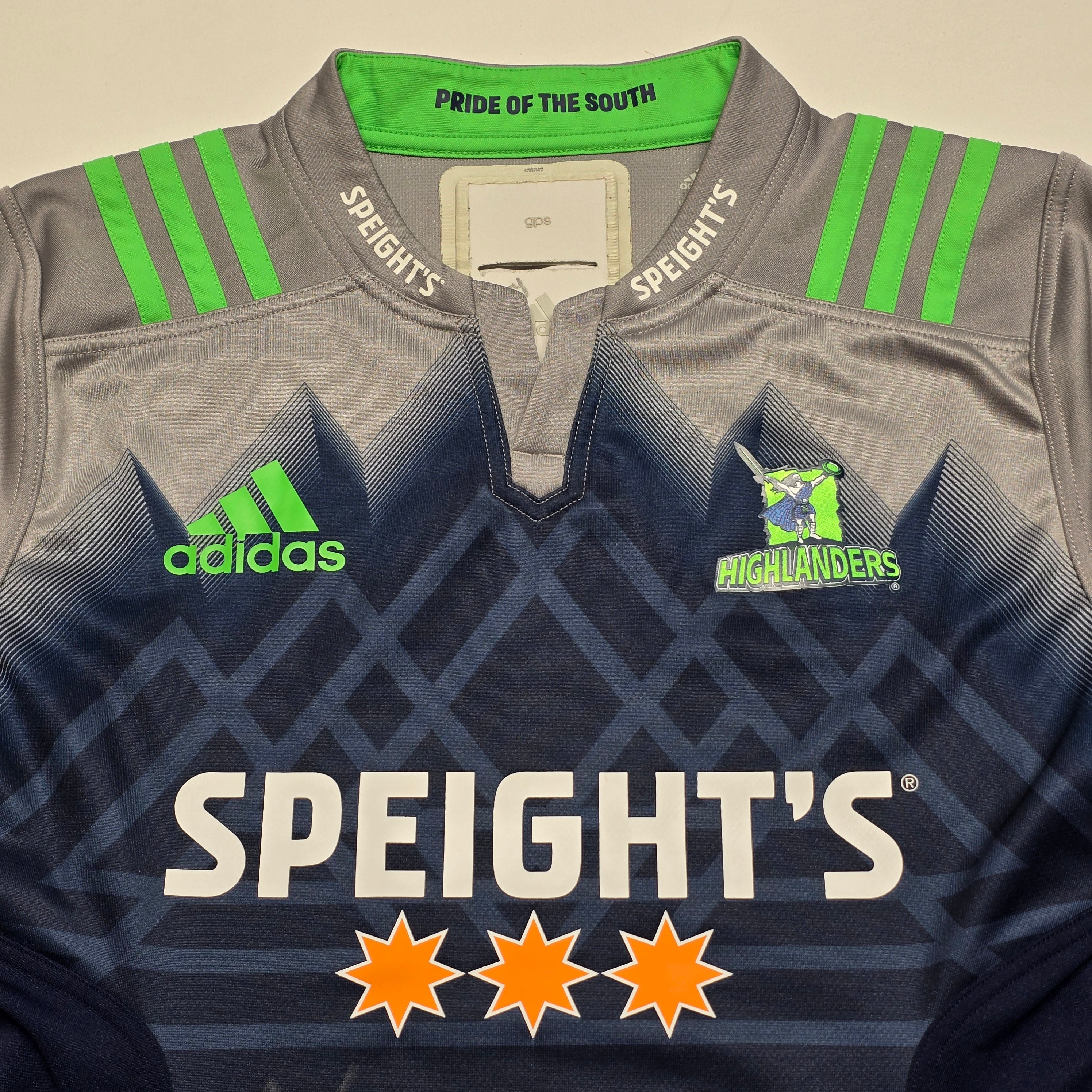 Highlanders 2016/17 Training Jersey (Player Issued/Signed) - D10/Medium-Large