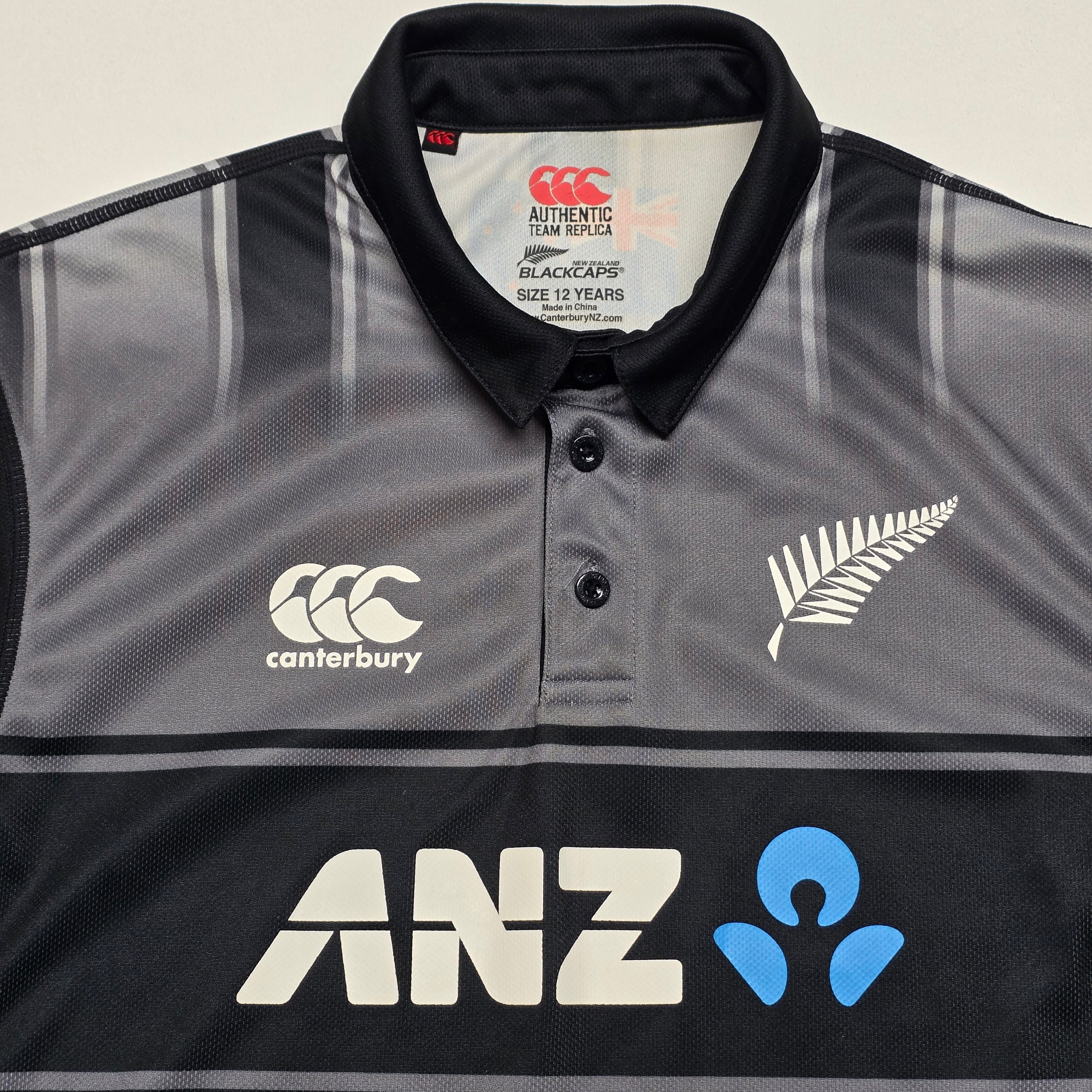 Blackcaps 2018/19 T20 Shirt - 12YRS
