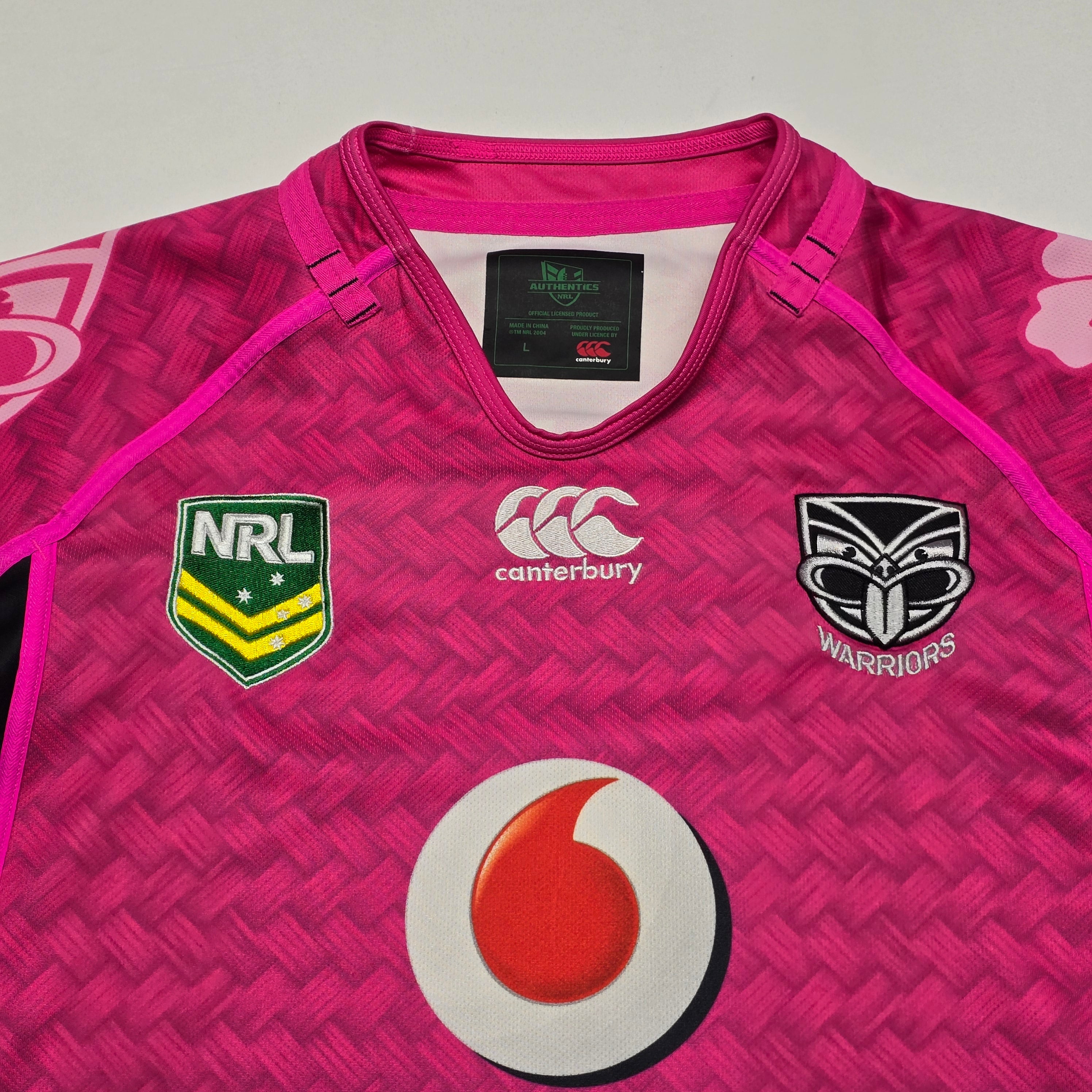 NZ Warriors 2013 Women in League Jersey - Large