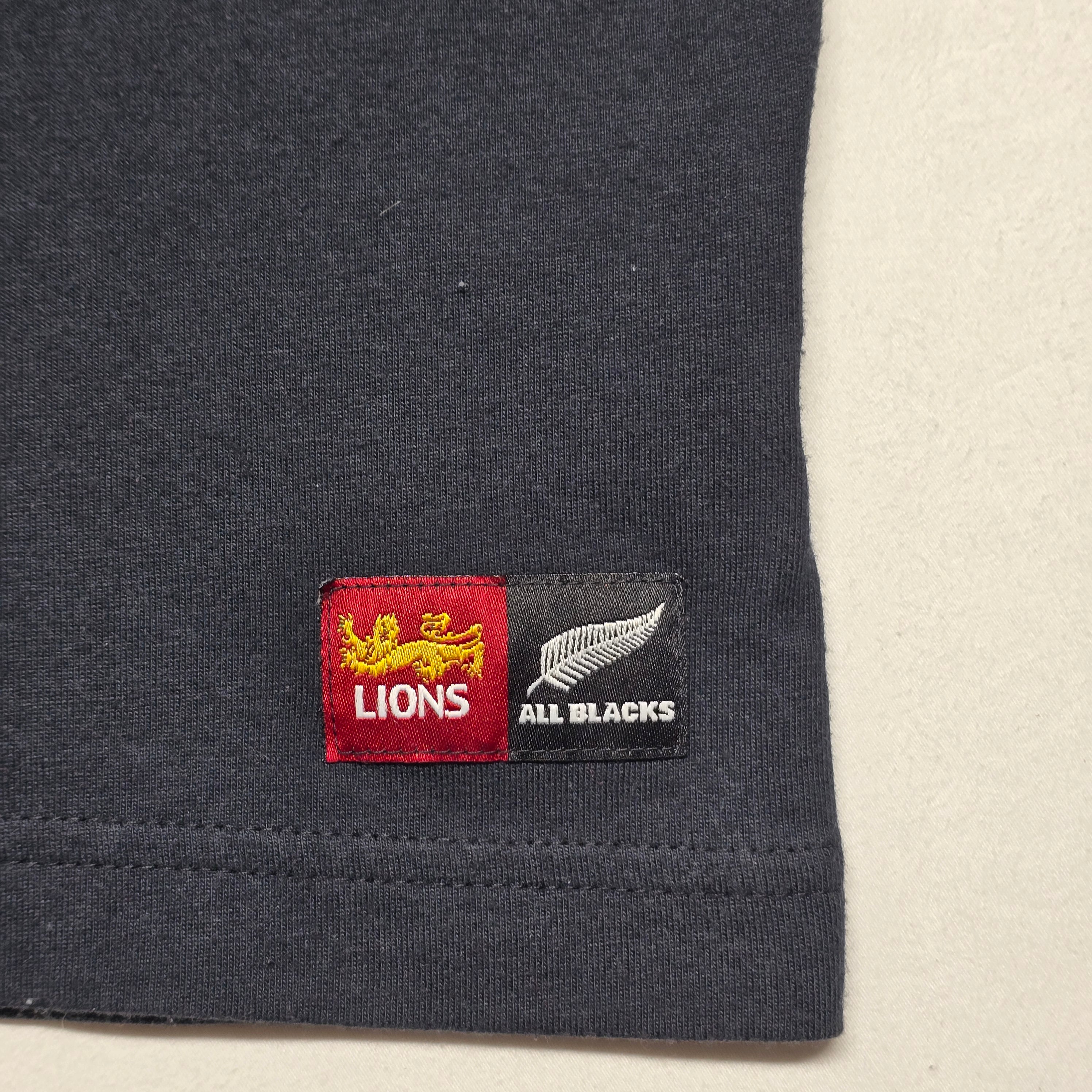 All Blacks + British & Irish Lions 2005 Tour T-shirt - XL