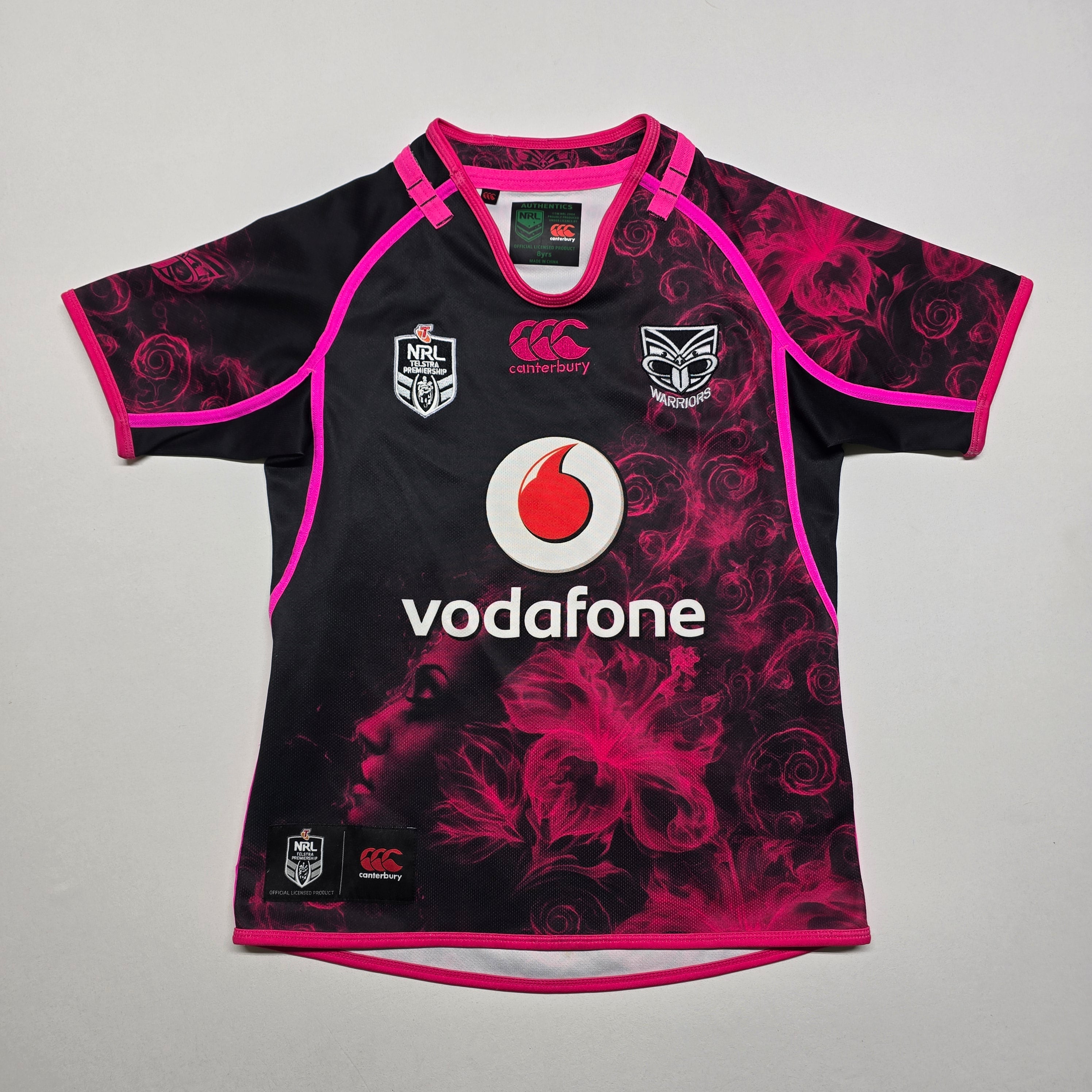 NZ Warriors 2014 Women In League Jersey - 8YRS
